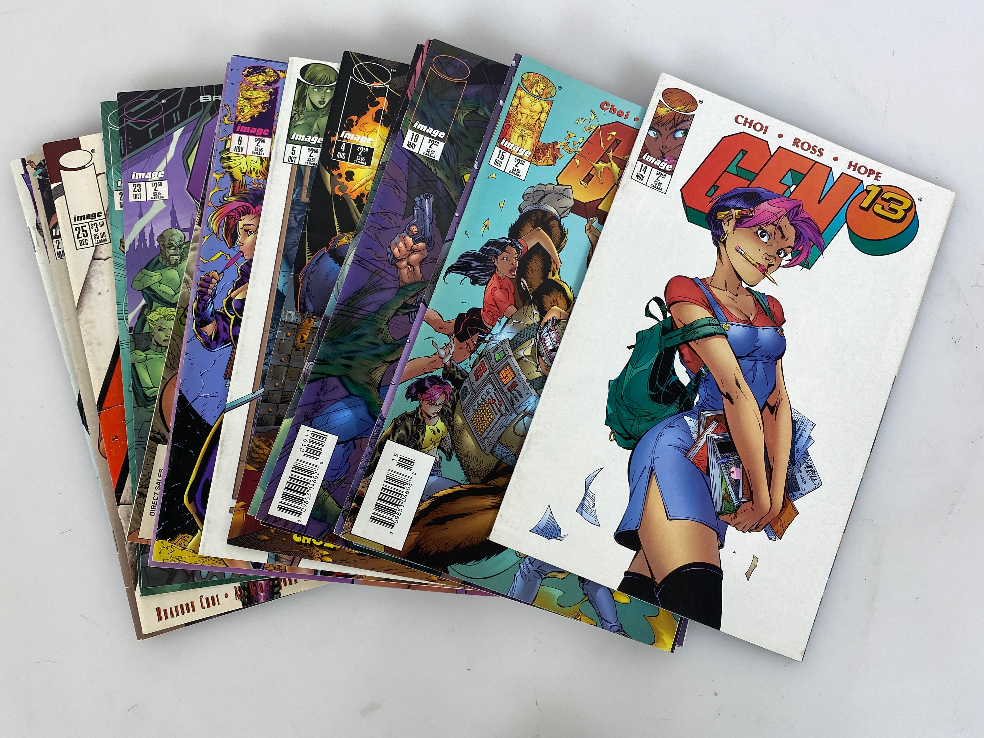 Lot of 23 Gen 13 Image Comics 1995-2000