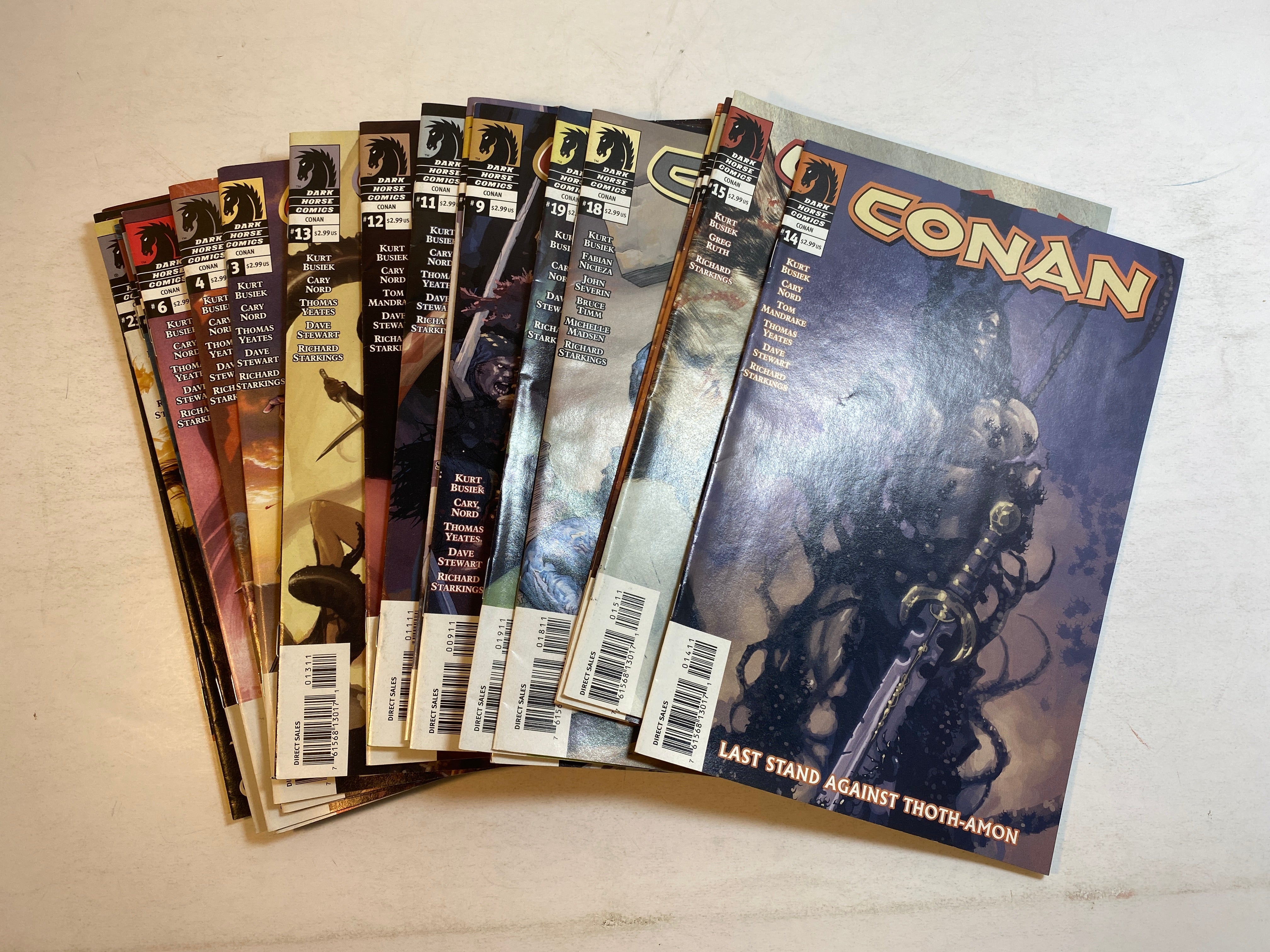 Lot of 24 Conan Dark Horse Comics 2004-2006
