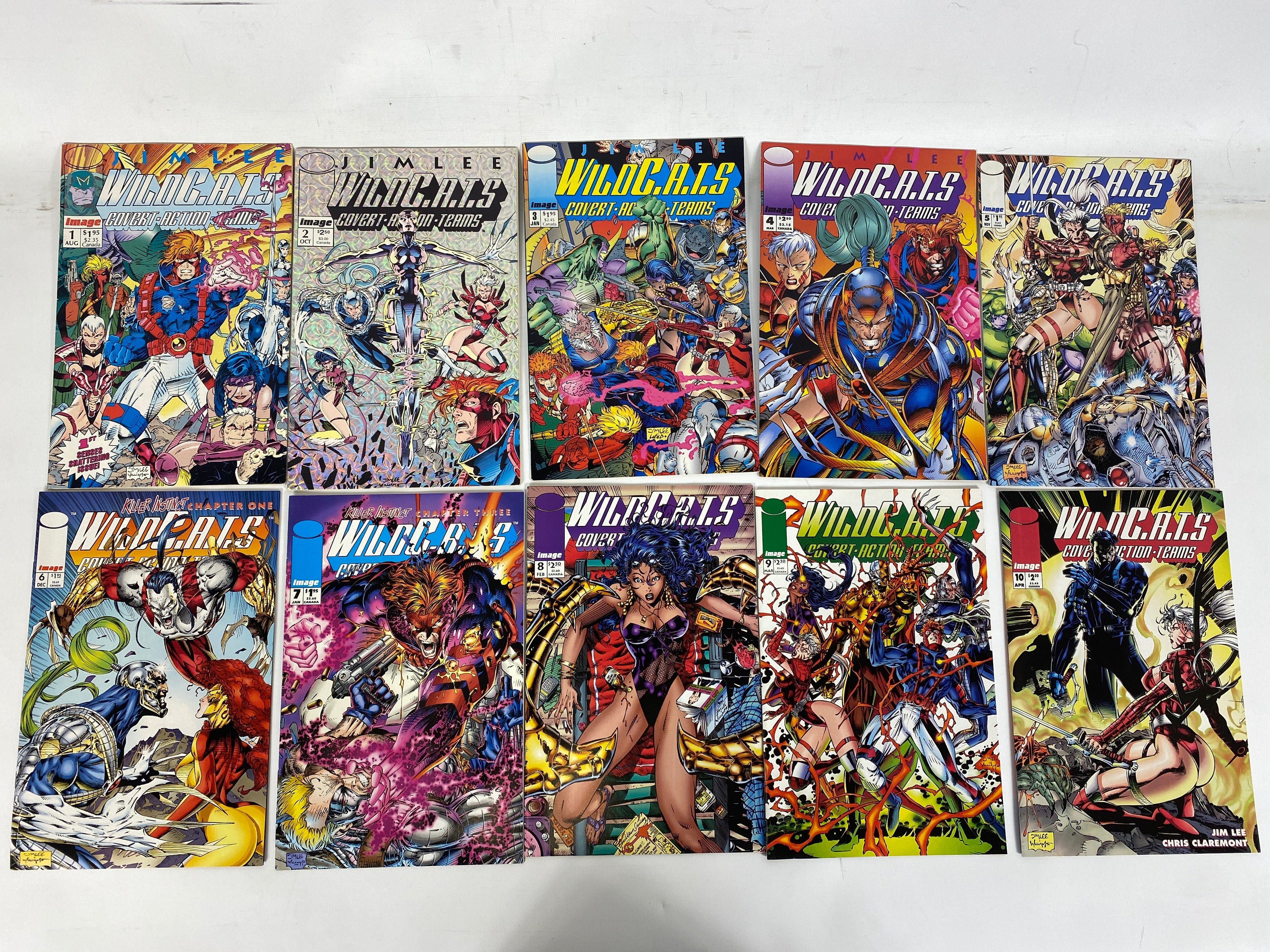 Lot of 26 WildCATS Image Comics 1992-1997