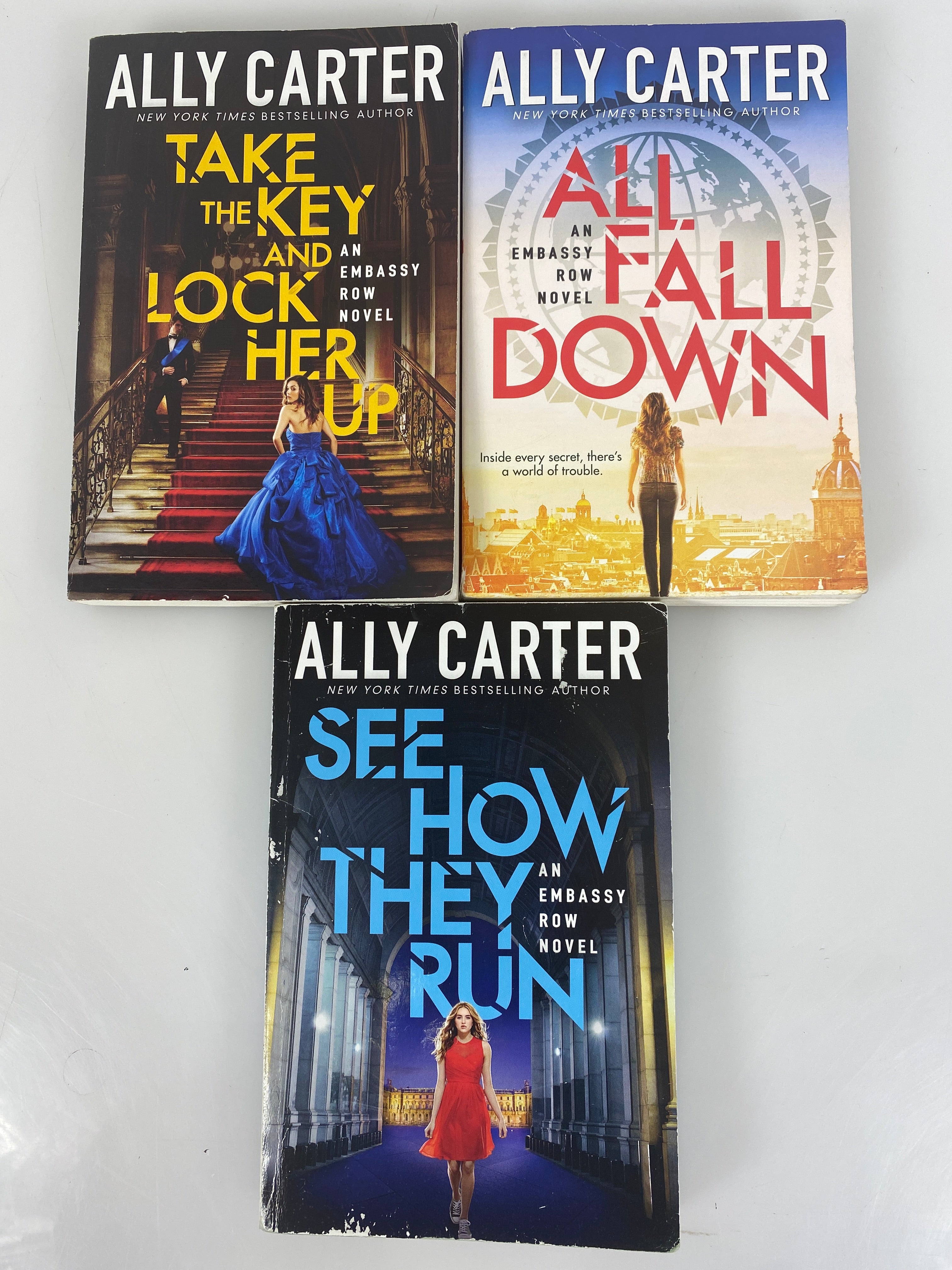 Lot of 3 Ally Carter Embassy Row Novels 1-3 2015-2018