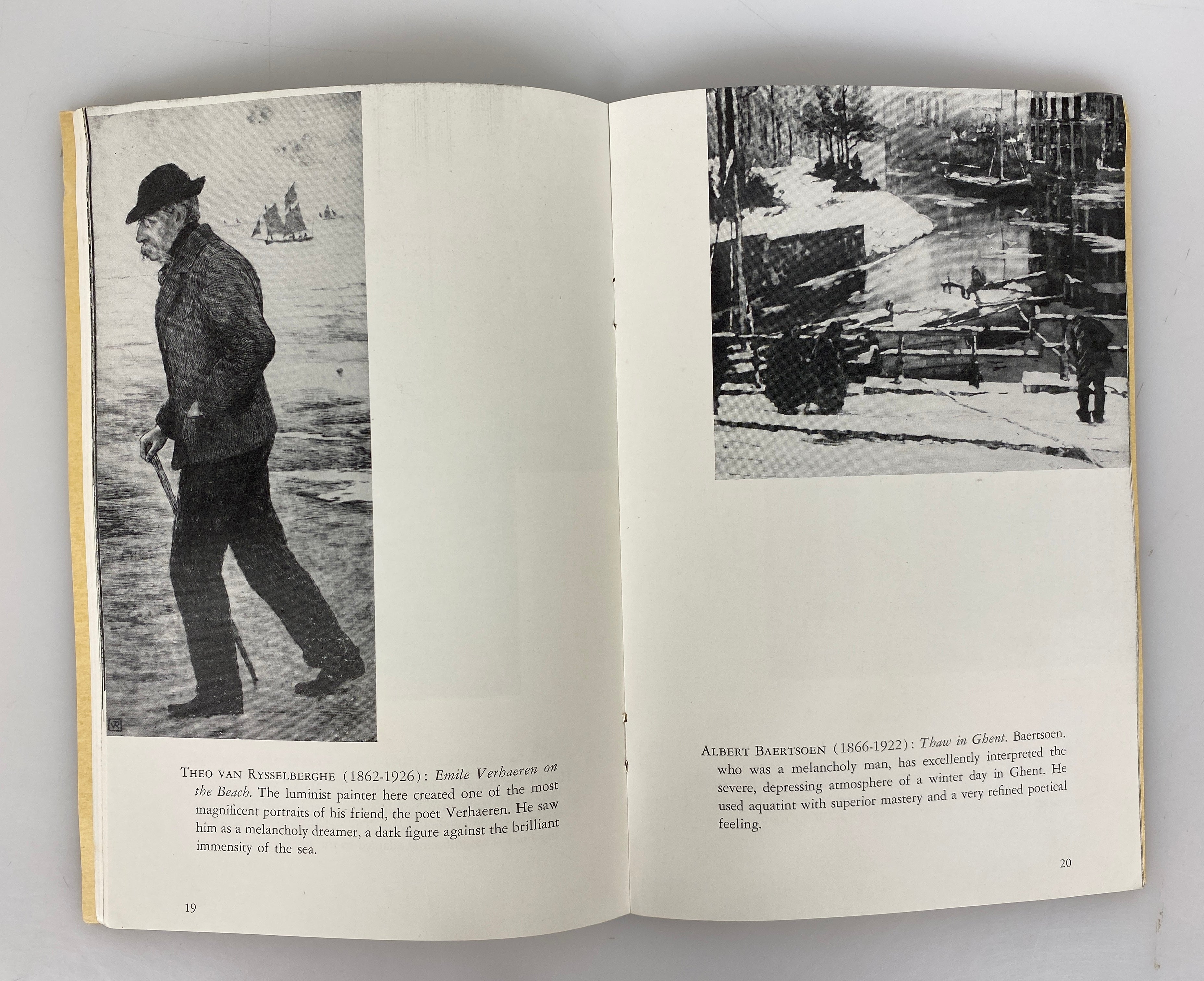 Lot of 3 Belgian Art: Flemish Cities/Drawings/Etchers & Copper Engravers 1951-69