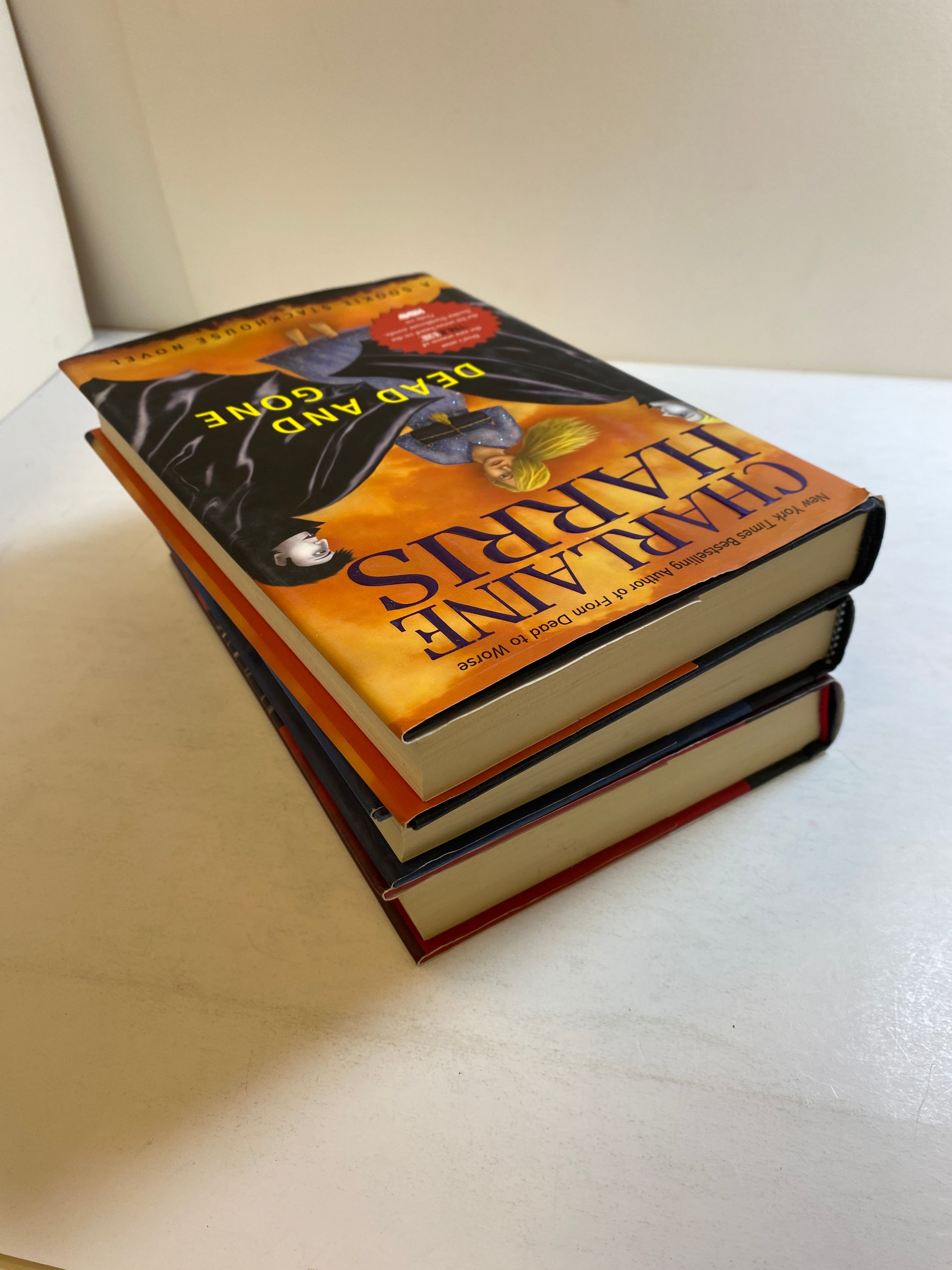 Lot of 3 Charlaine Harris Sookie Stackhouse Novels HCDJ *First Edition*