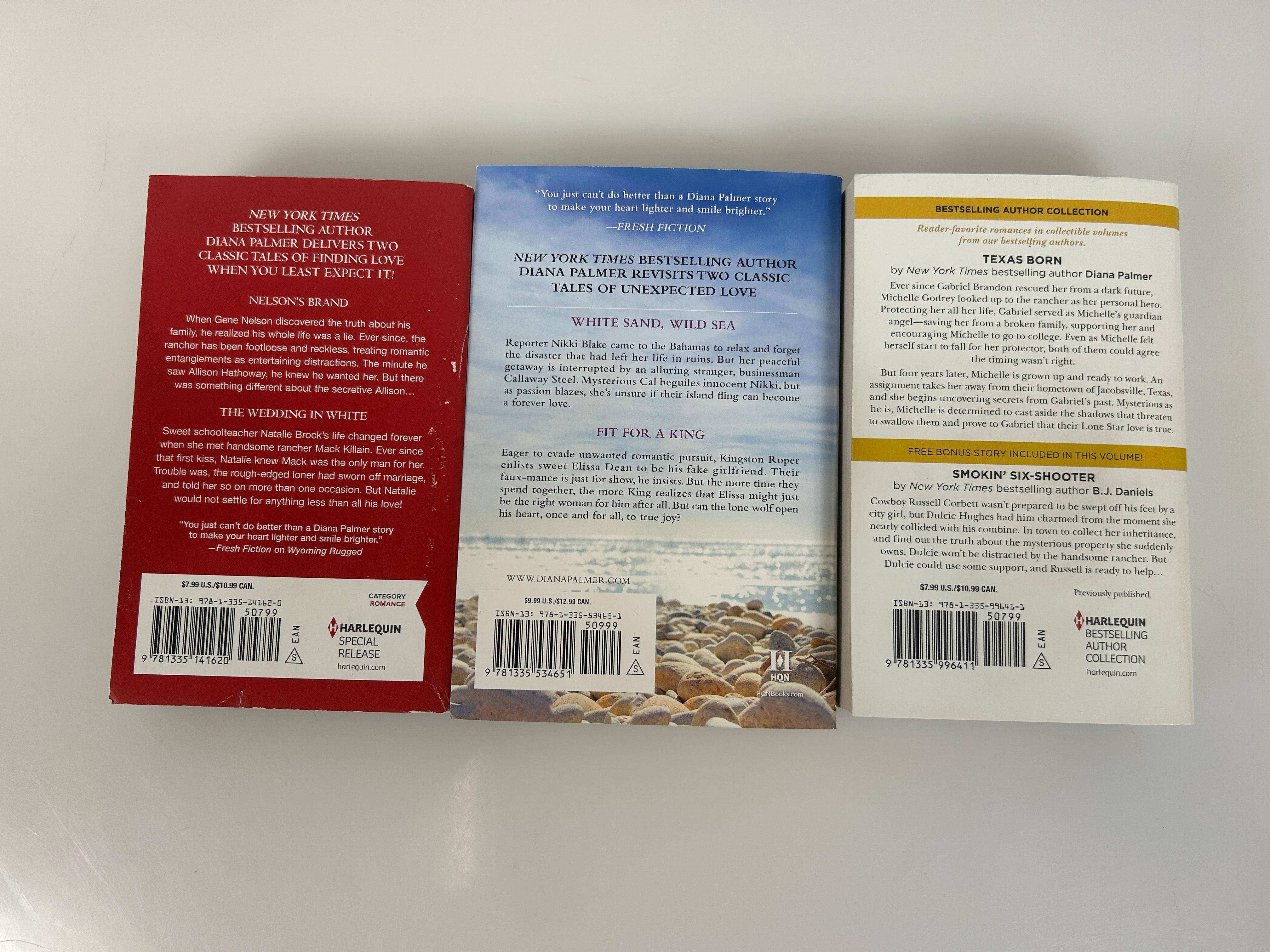 Lot of 3 Diana Palmer A Love Like This & 2 2-In-1's Novels SC