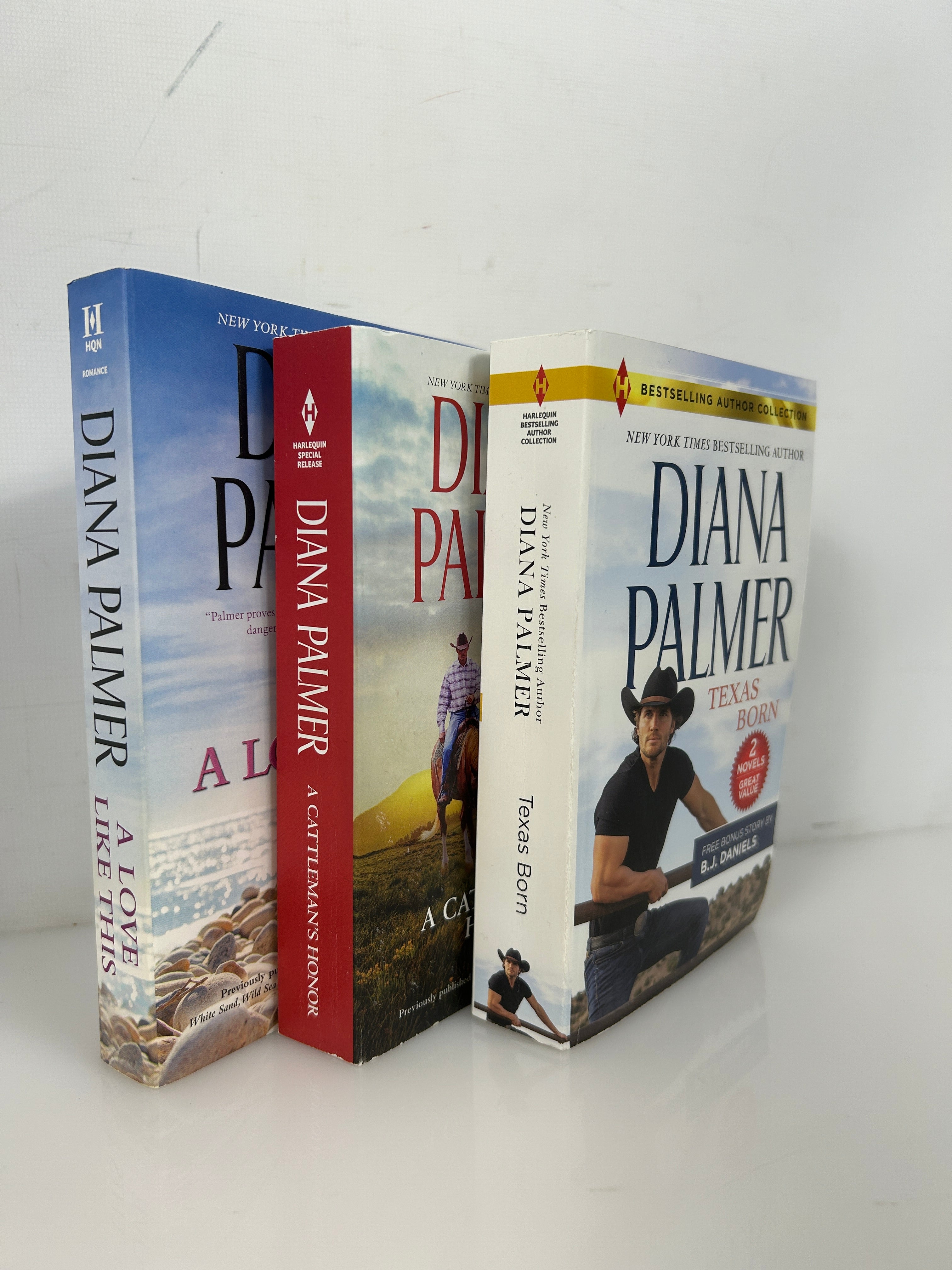 Lot of 3 Diana Palmer A Love Like This & 2 2-In-1's Novels SC