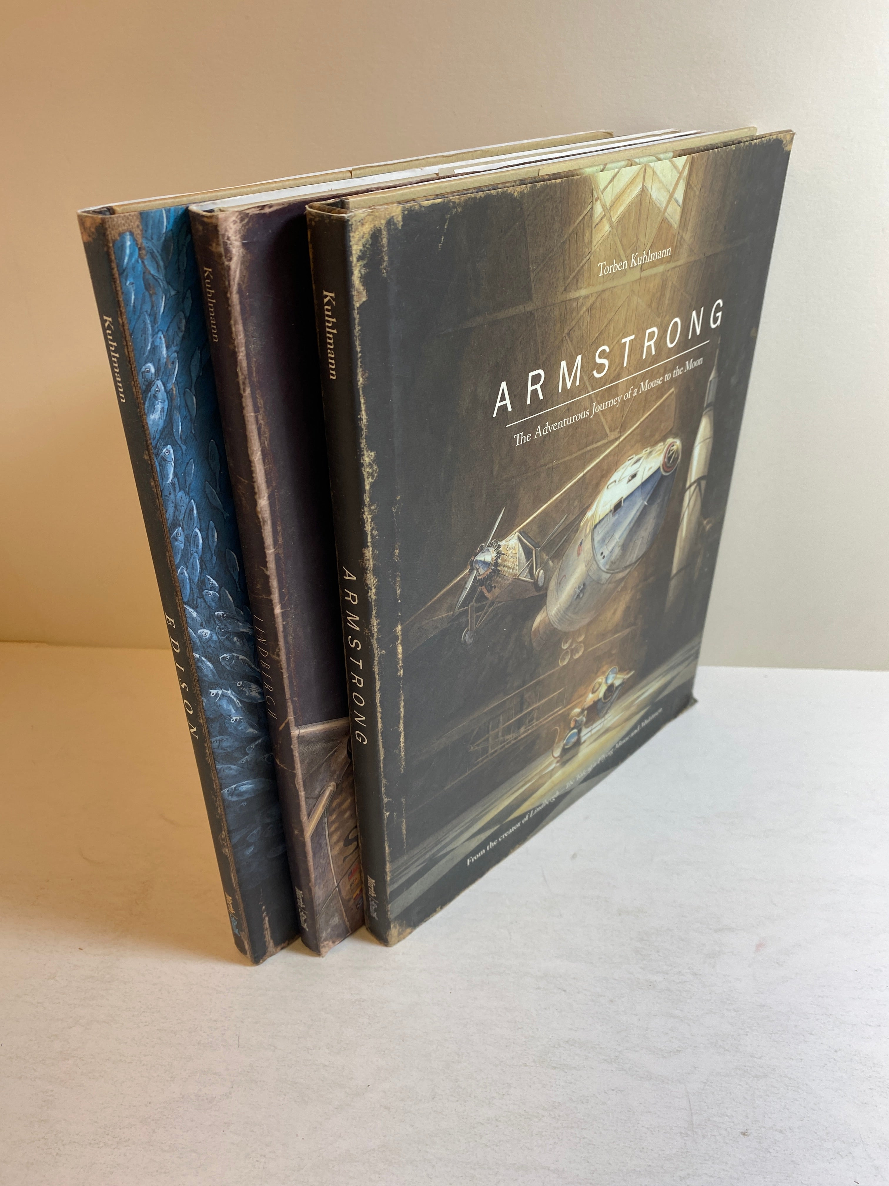 Lot of 3 Edison Lindbergh Armstrong Mouse Series HCDJ 2013-2018