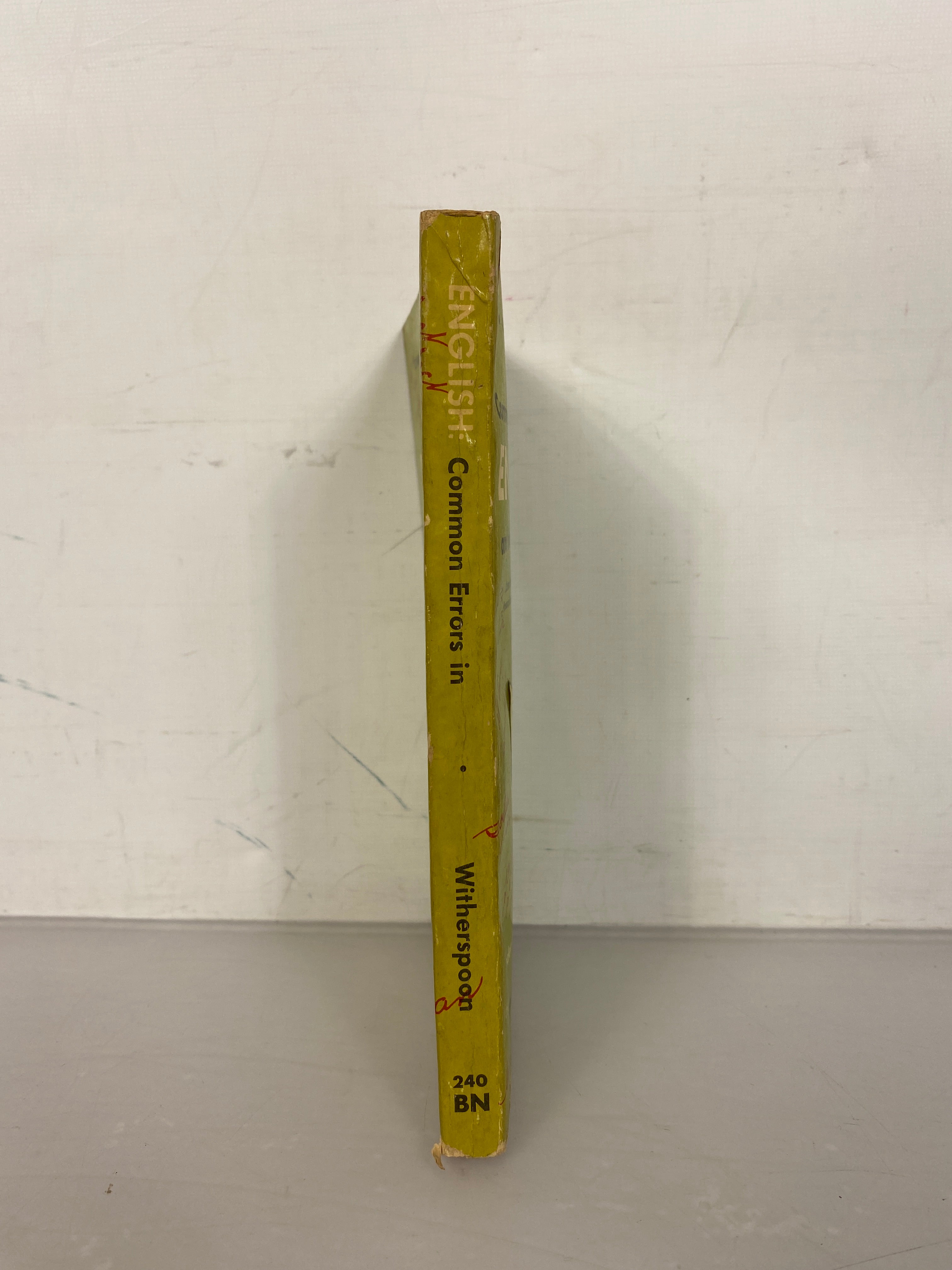 Lot of 3 English Study Books for Adults 1956-1966 SC