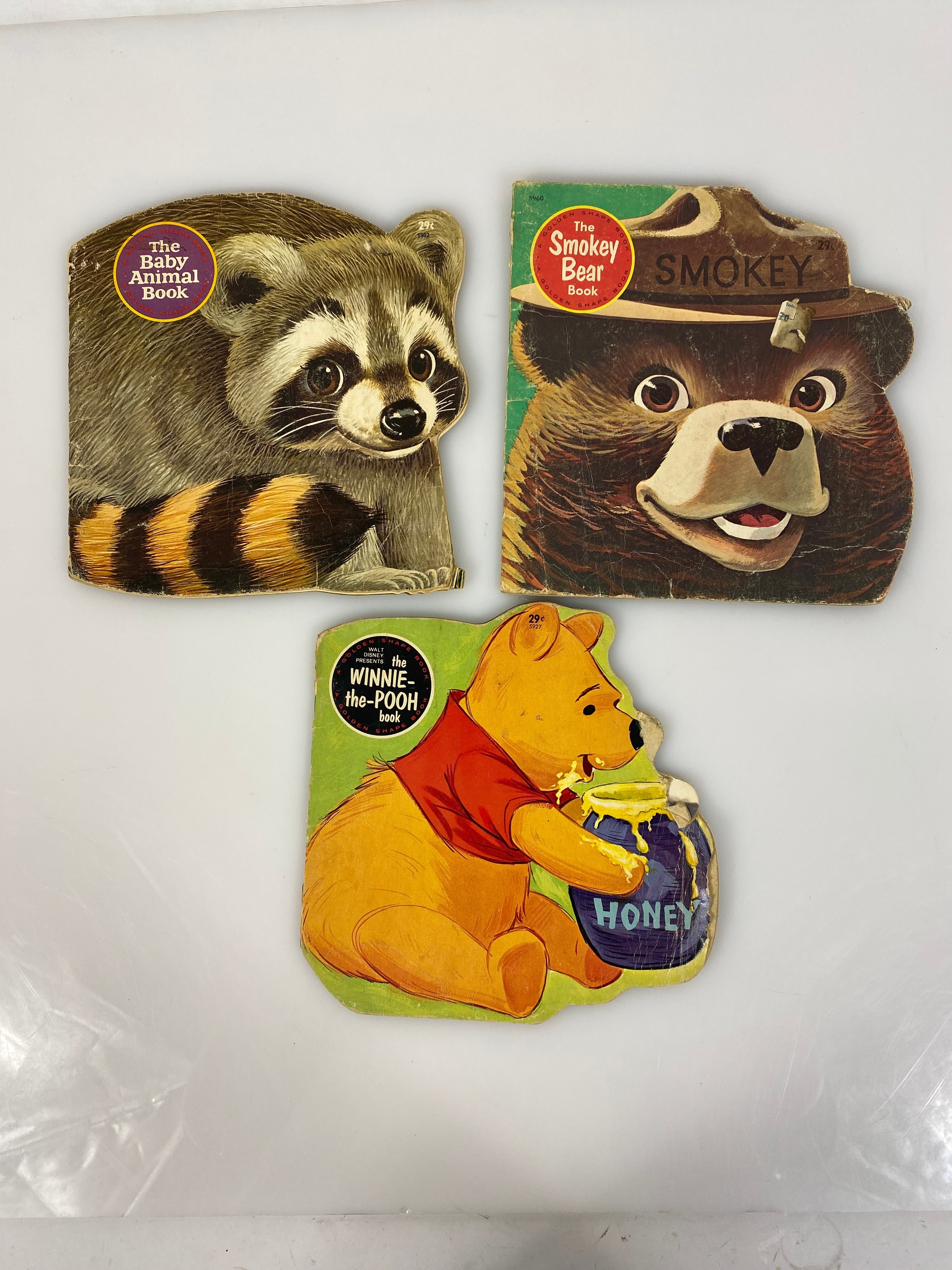 Lot of 3 Golden Shape Books vintage 1964-1970