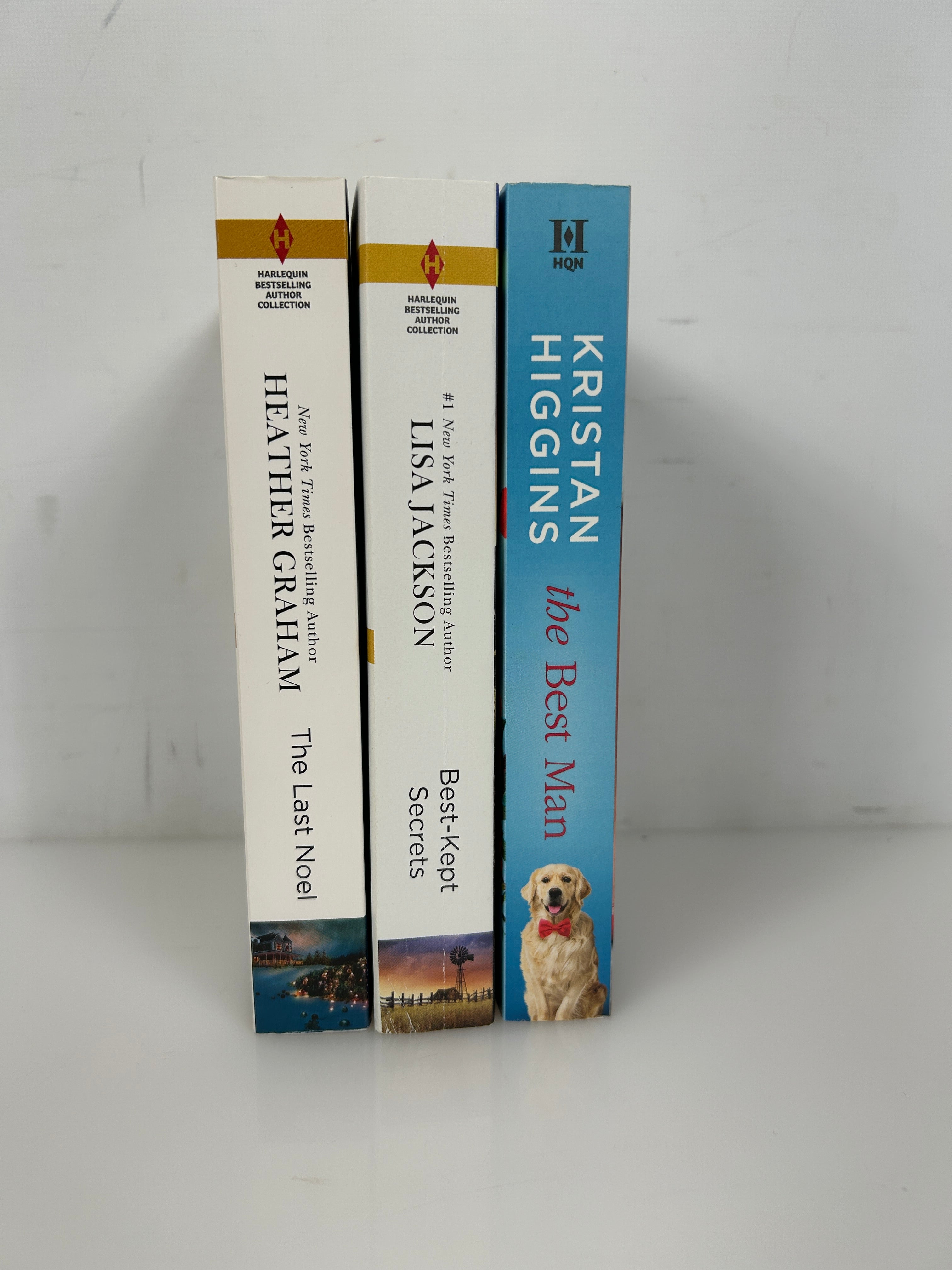 Lot of 3 Harlequin 2 Bestselling Author 2-in-1s/The Best Man Kristin Higgins SC