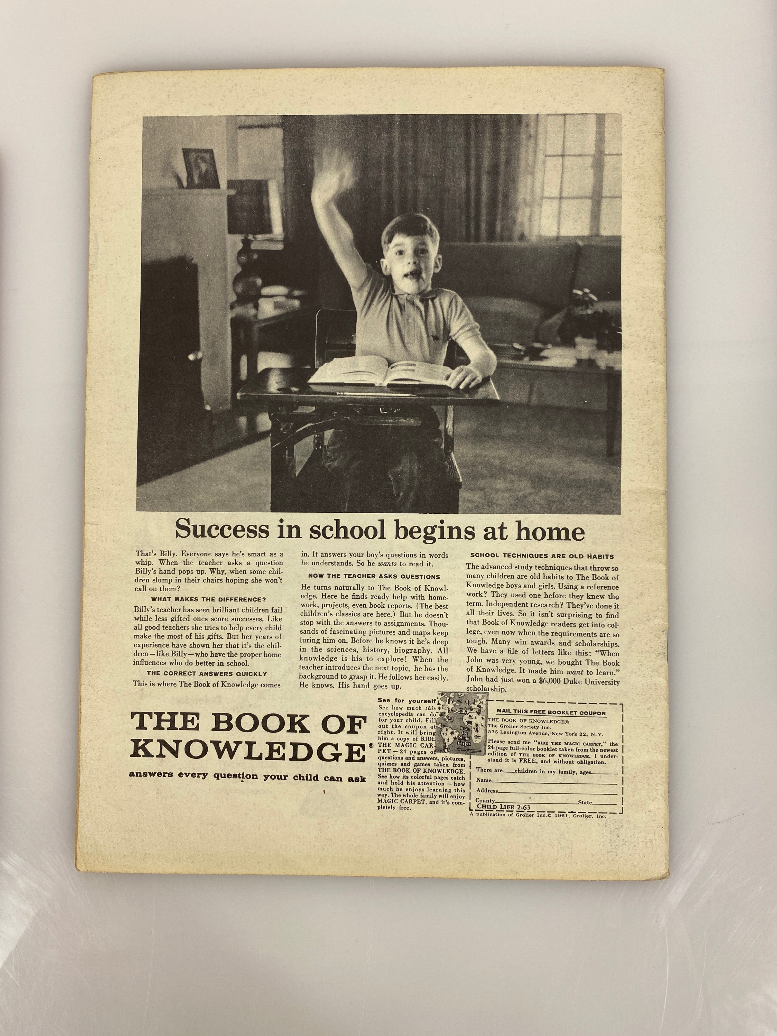 Lot of 3 Highlights/Child Life Vintage Magazines 1962-1963