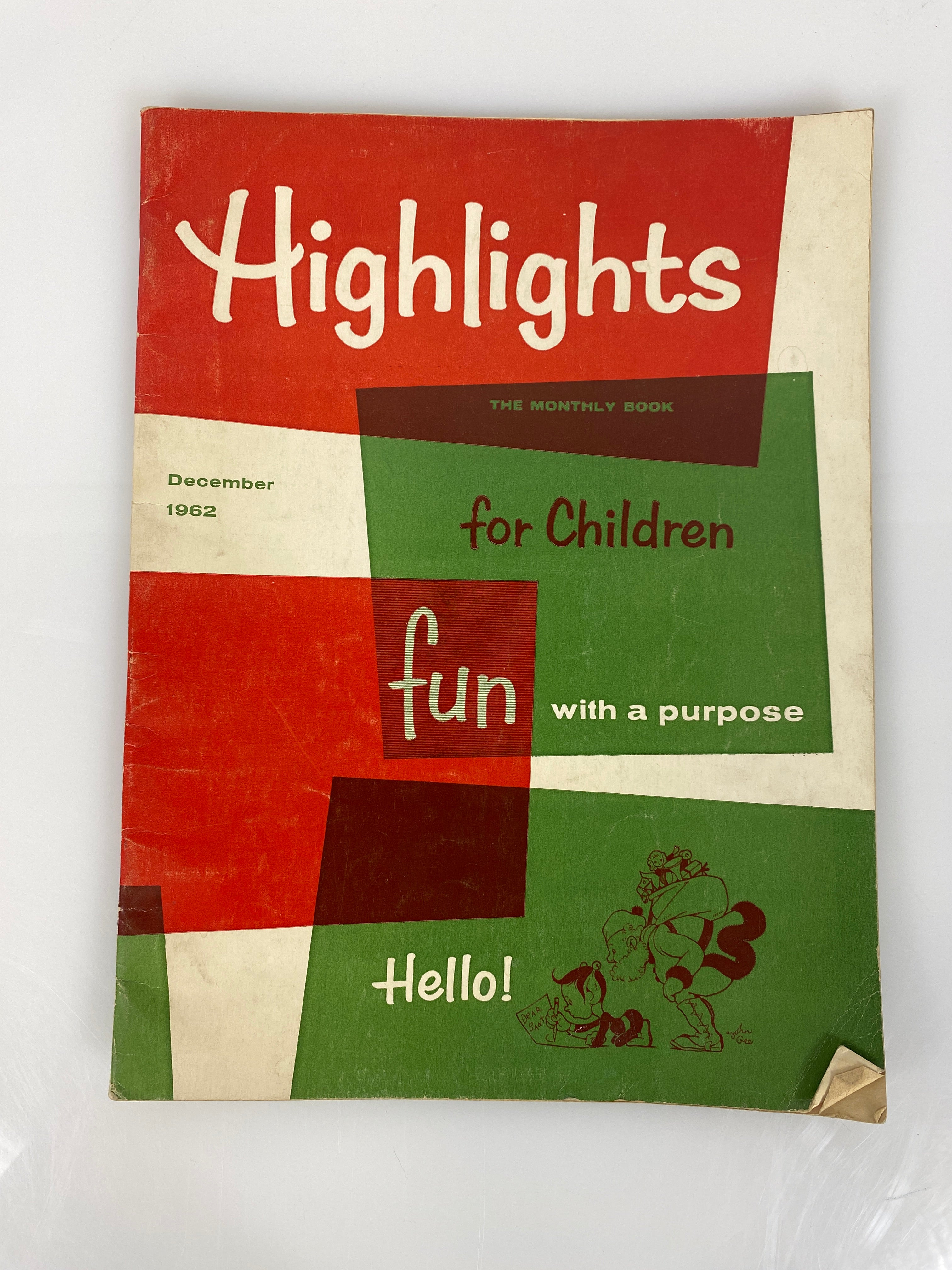 Lot of 3 Highlights/Child Life Vintage Magazines 1962-1963