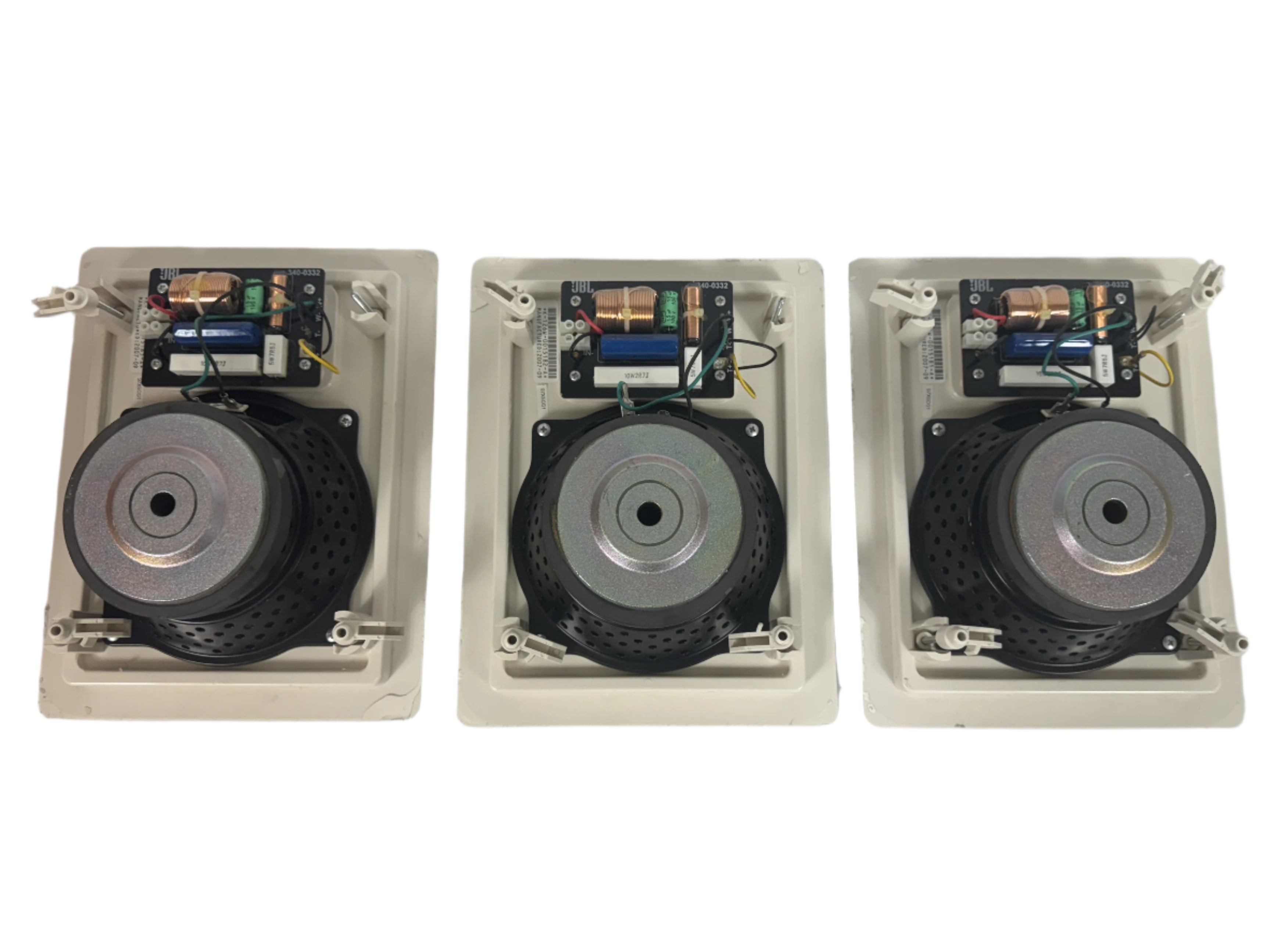 Lot of 3 JBL Control 126W 6.5'' 2-Way In-Wall Speakers