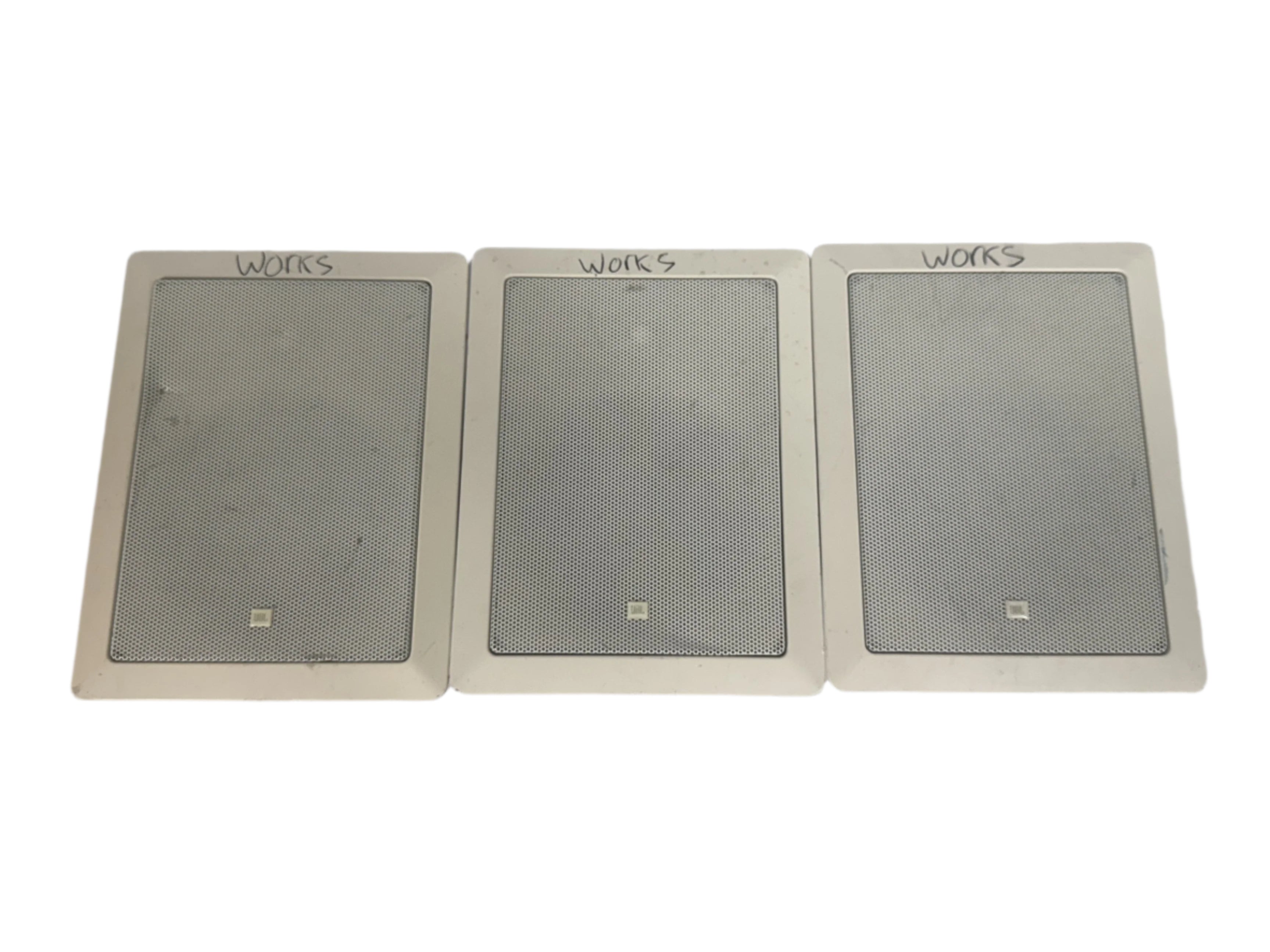 Lot of 3 JBL Control 126W 6.5'' 2-Way In-Wall Speakers