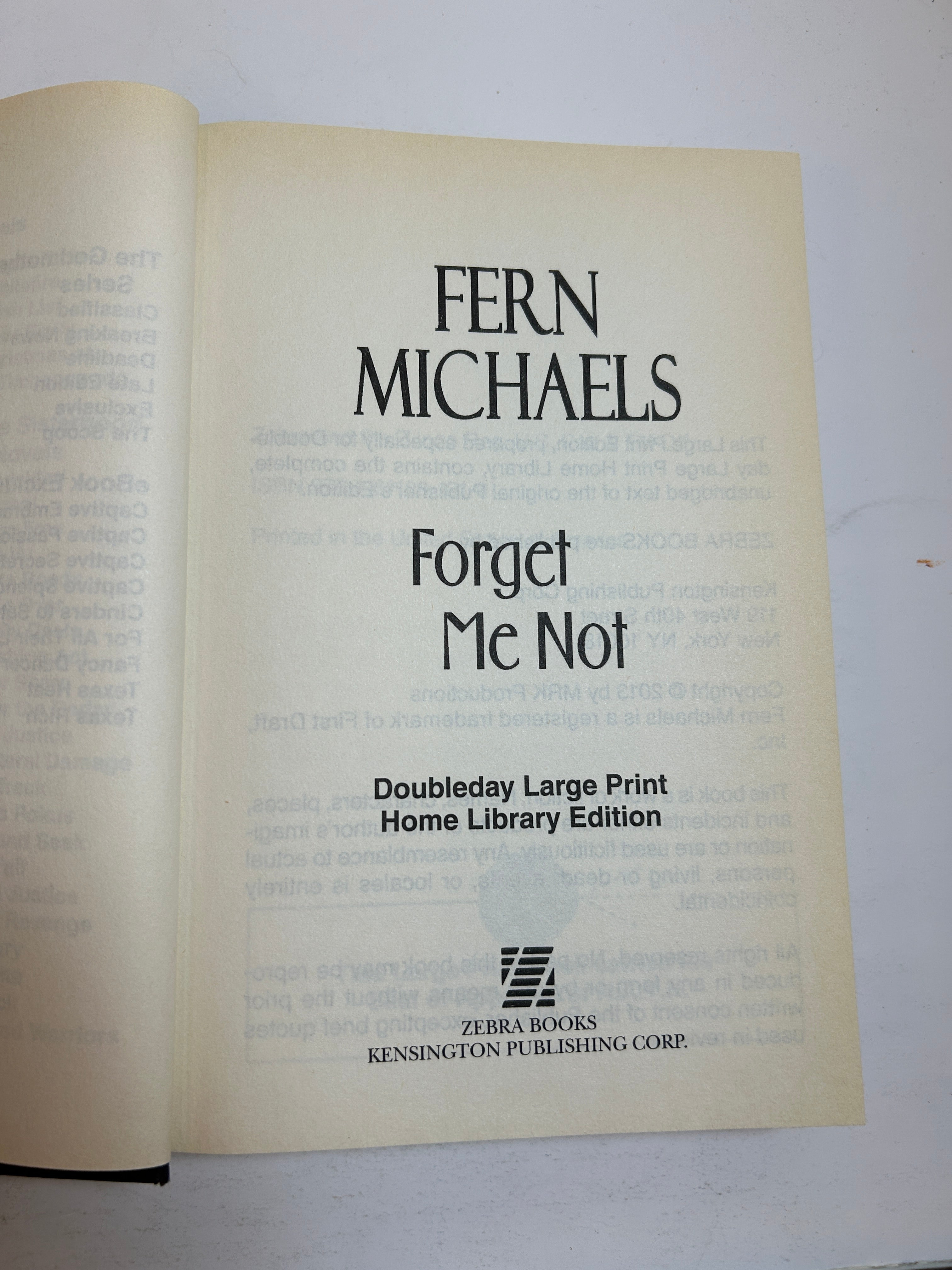 Lot of 3 LARGE PRINT Hardcover Romances with Dogs Katz/Michaels/Navarro HCDJ