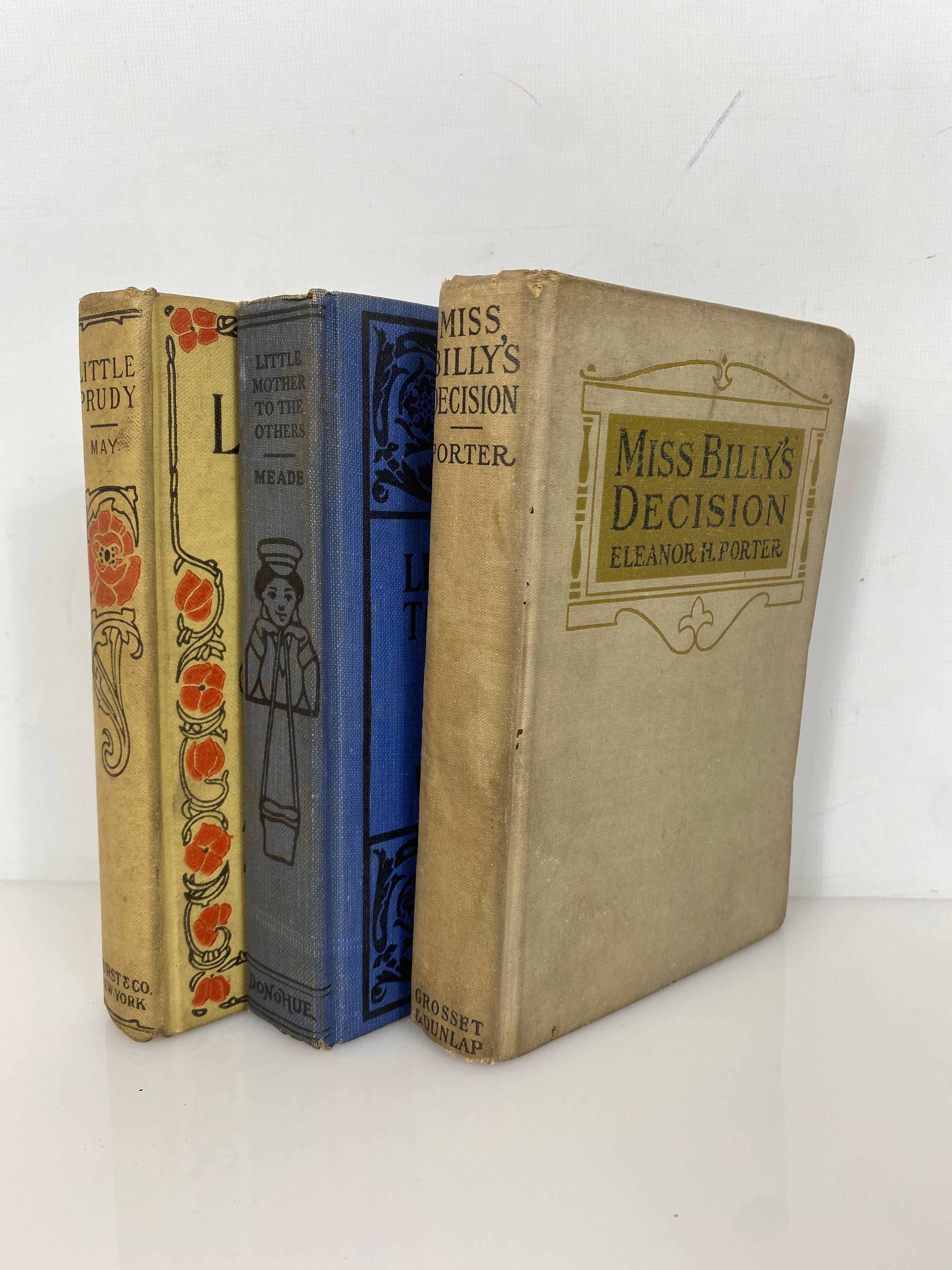 Lot of 3: Little Prudy/Little Mother to the Others/Miss Billy's Decision HC