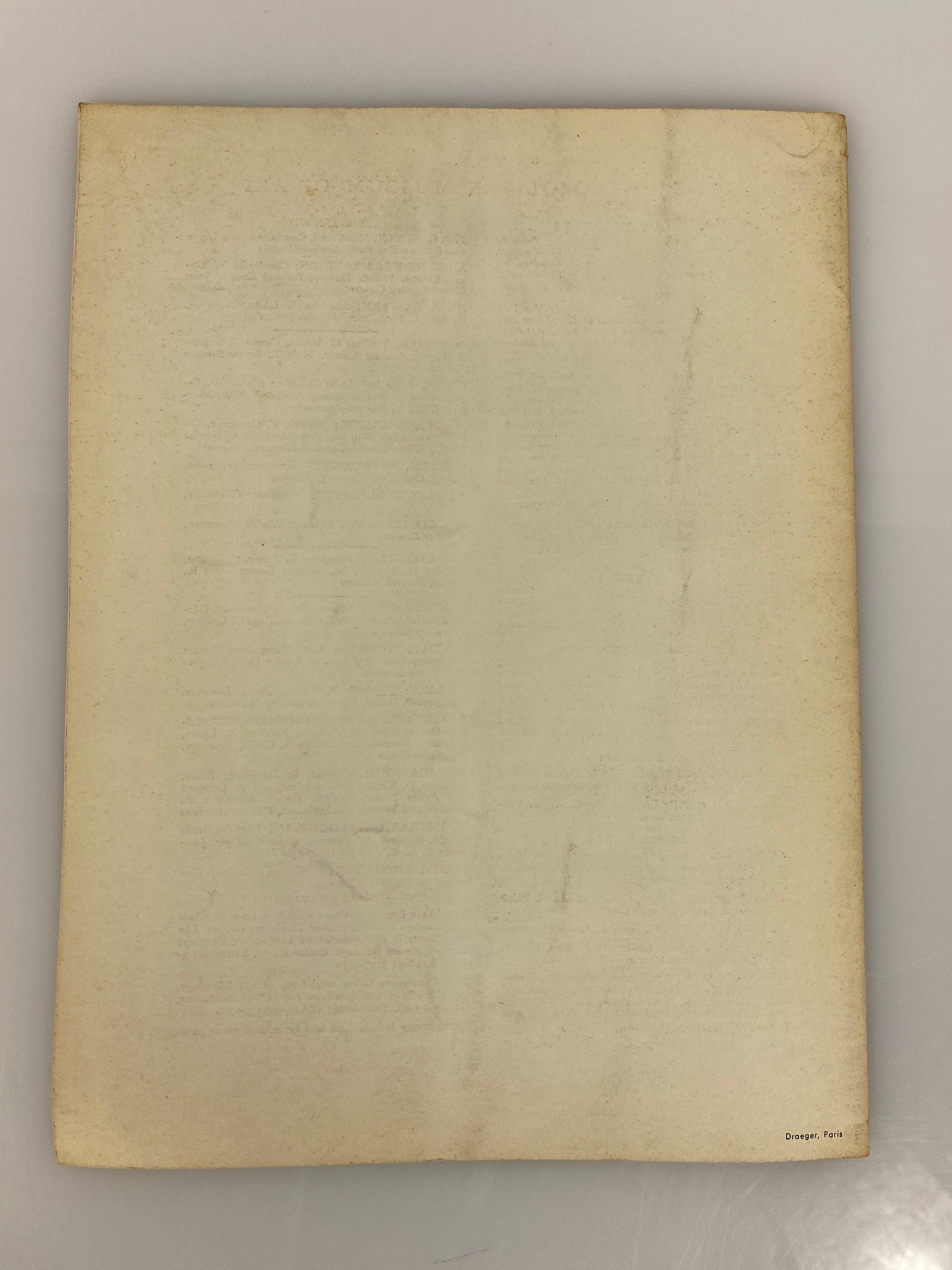 Lot of 3 Metropolitan Museum of Art Bulletins 1956