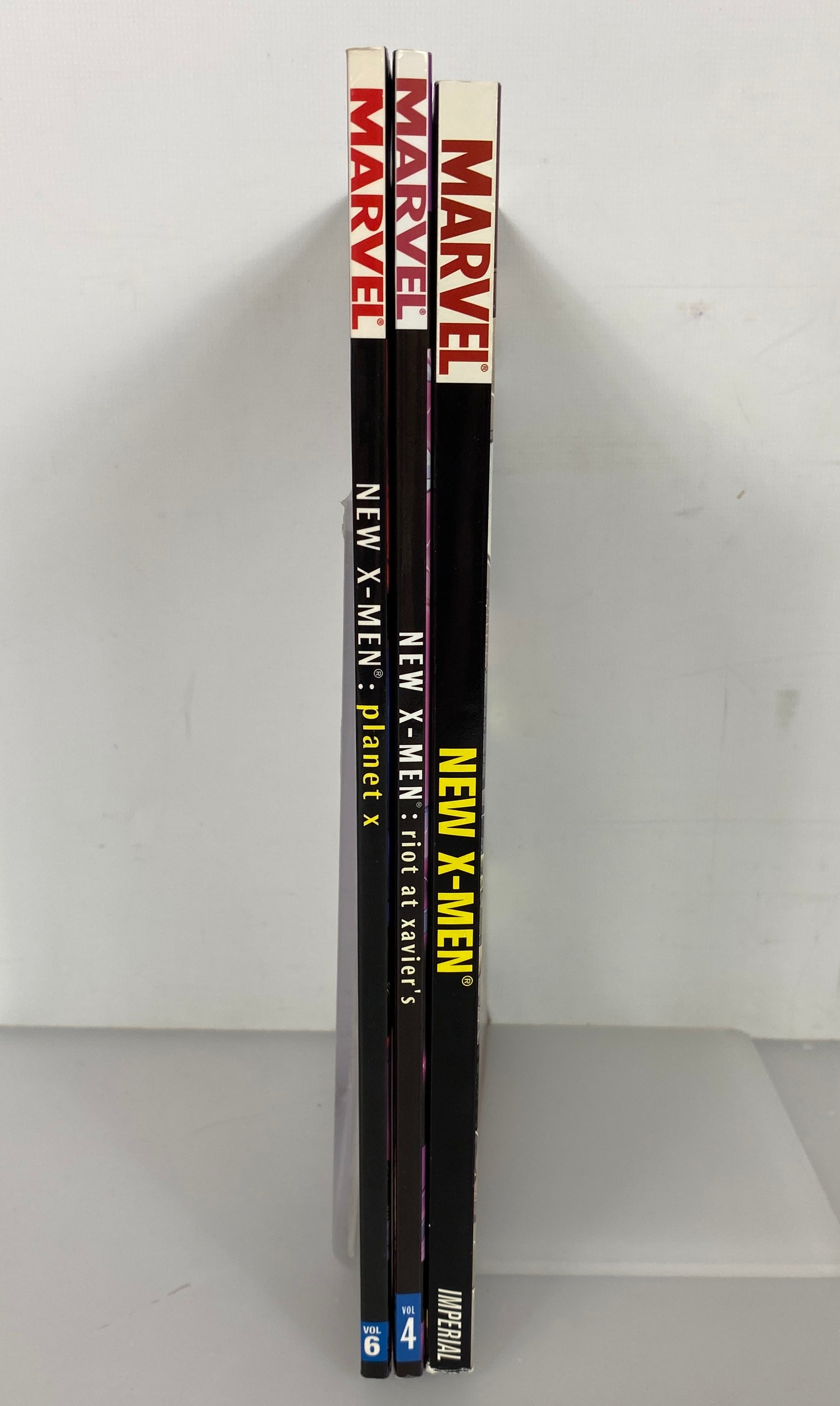 Lot of 3 New X-Men Vol. 2, 4, 6 (Marvel 2002-2004) SC