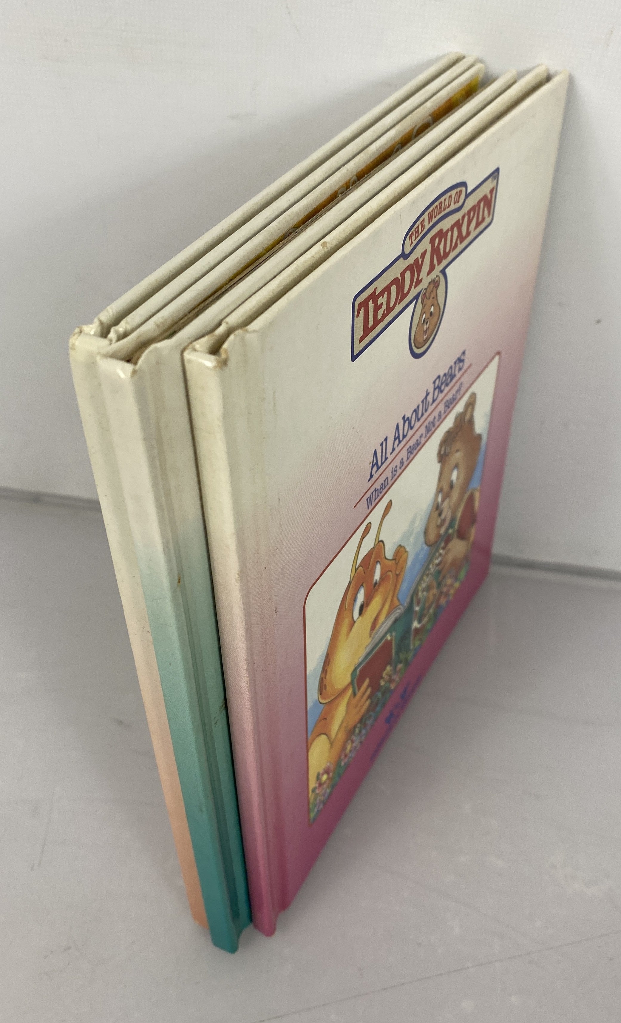 Lot of 3 Teddy Ruxpin HC Storybooks 1985