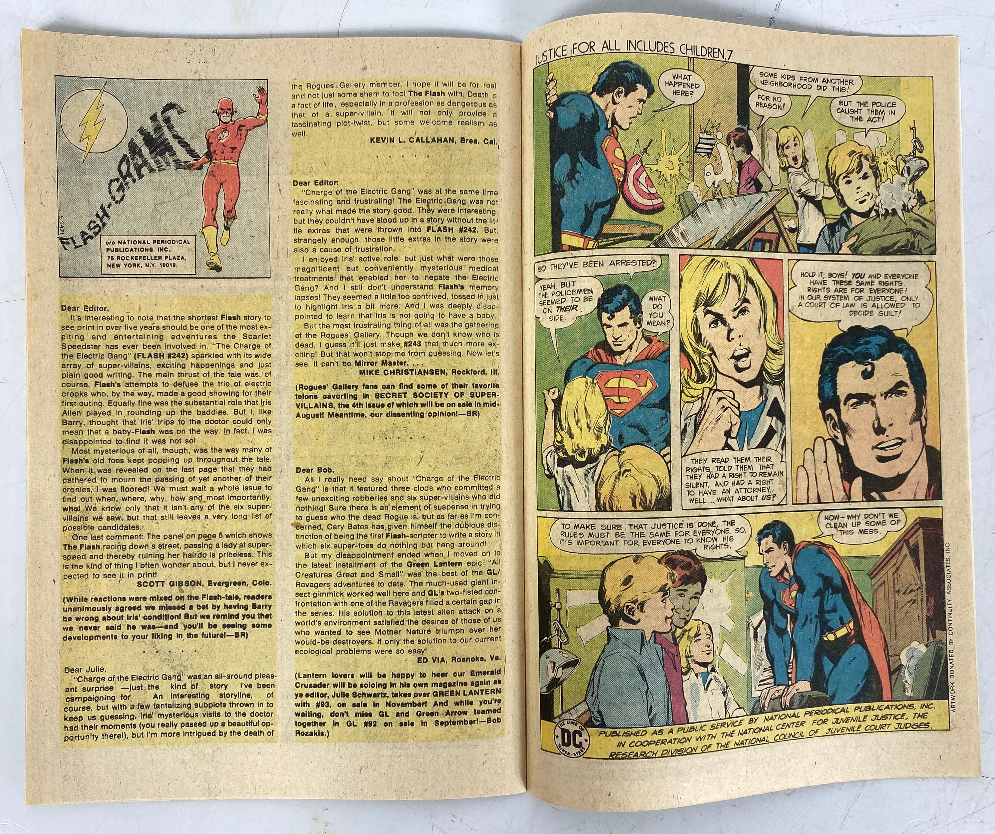 Lot of 3 The Flash #241, 245, 260 (1975-1978)