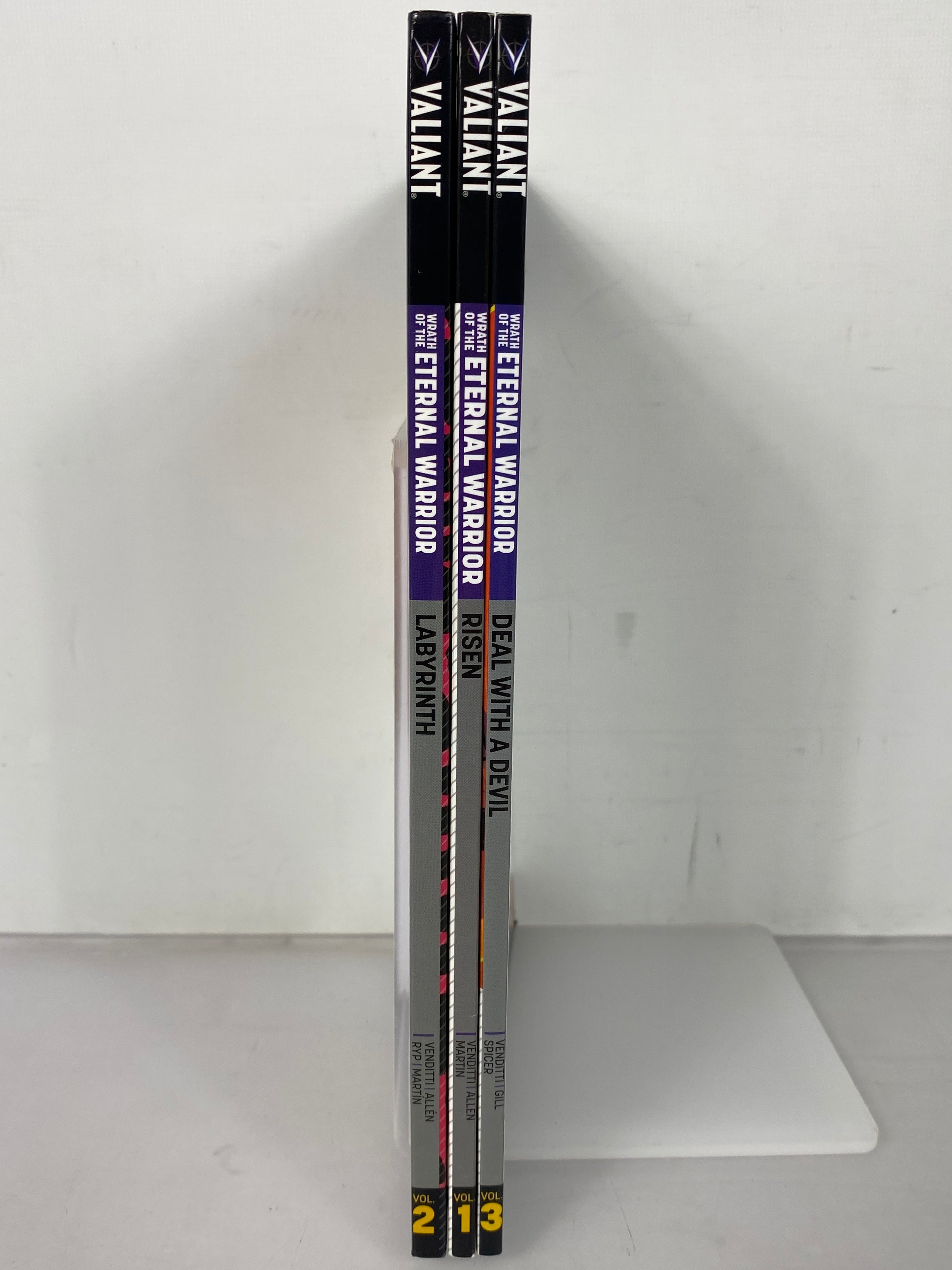 Lot of 3 Valiant Graphic Novels Vol. 1, 2, and 3 (2016-2017) SC