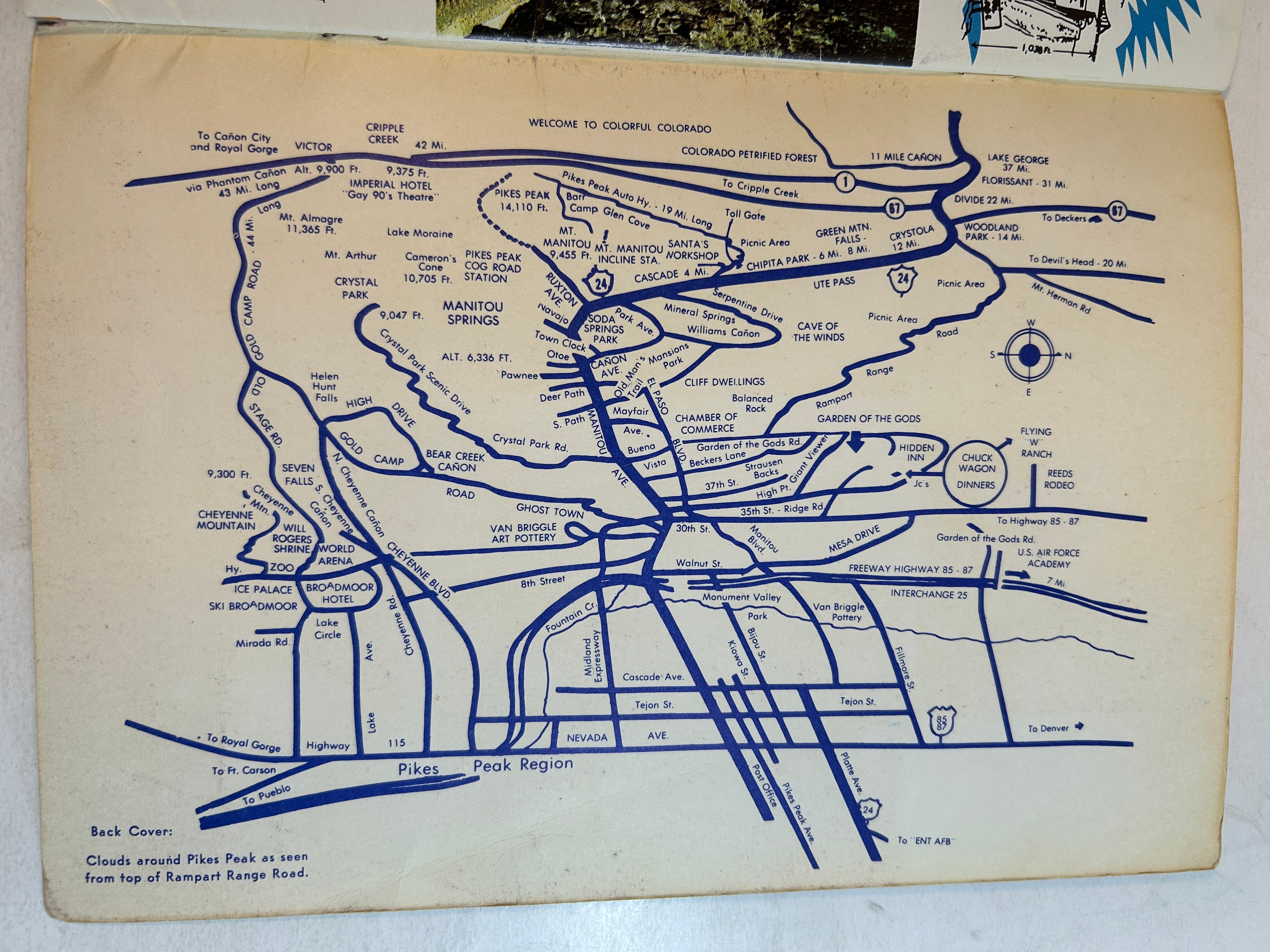 Lot of 3 Vint National Park Souvenir Books Grand Canyon/Rocky Mtn/Pike's Peak SC