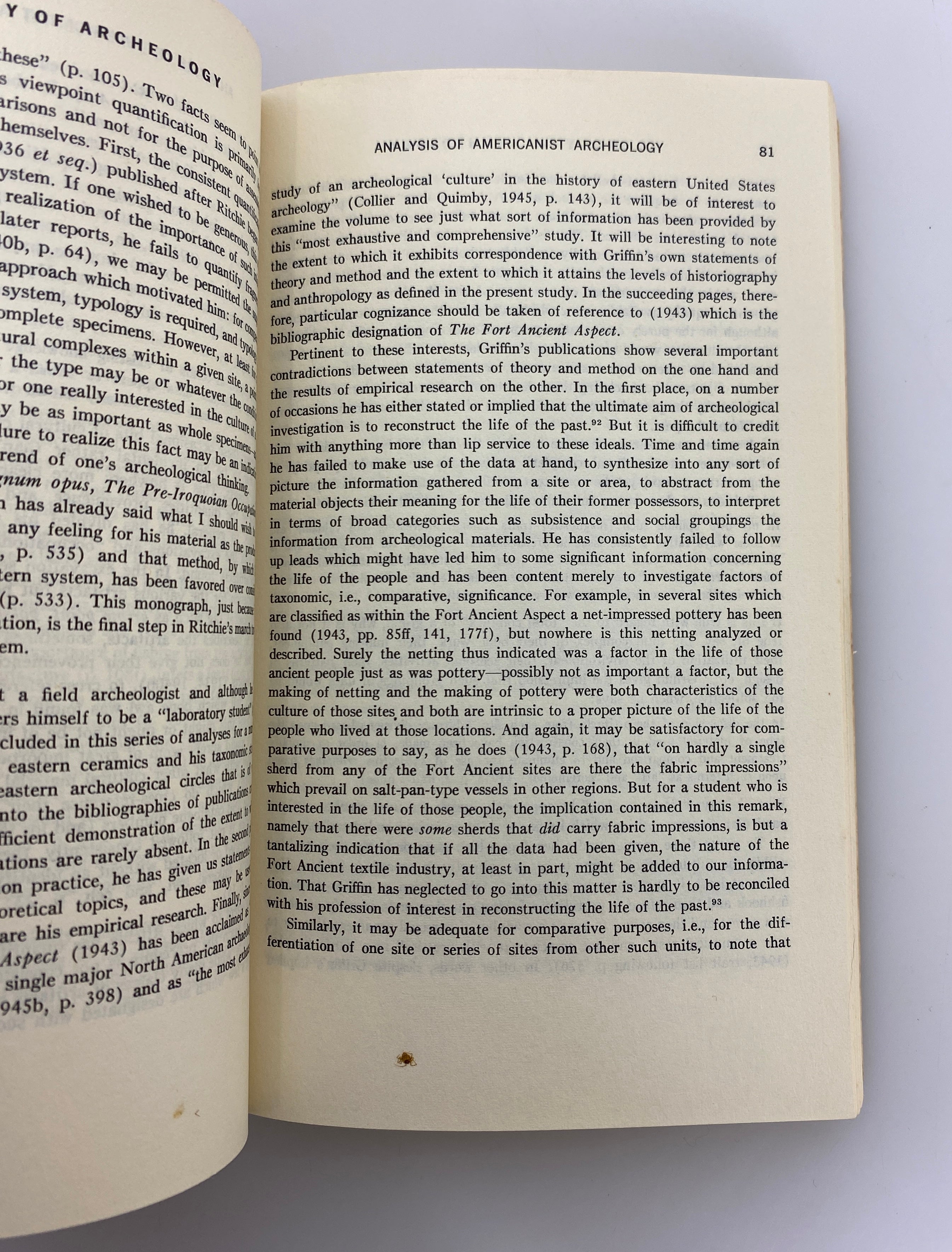 Lot of 3 Vintage Archaeology Books by Taylor/Heizer/Deetz 1967-71 SC