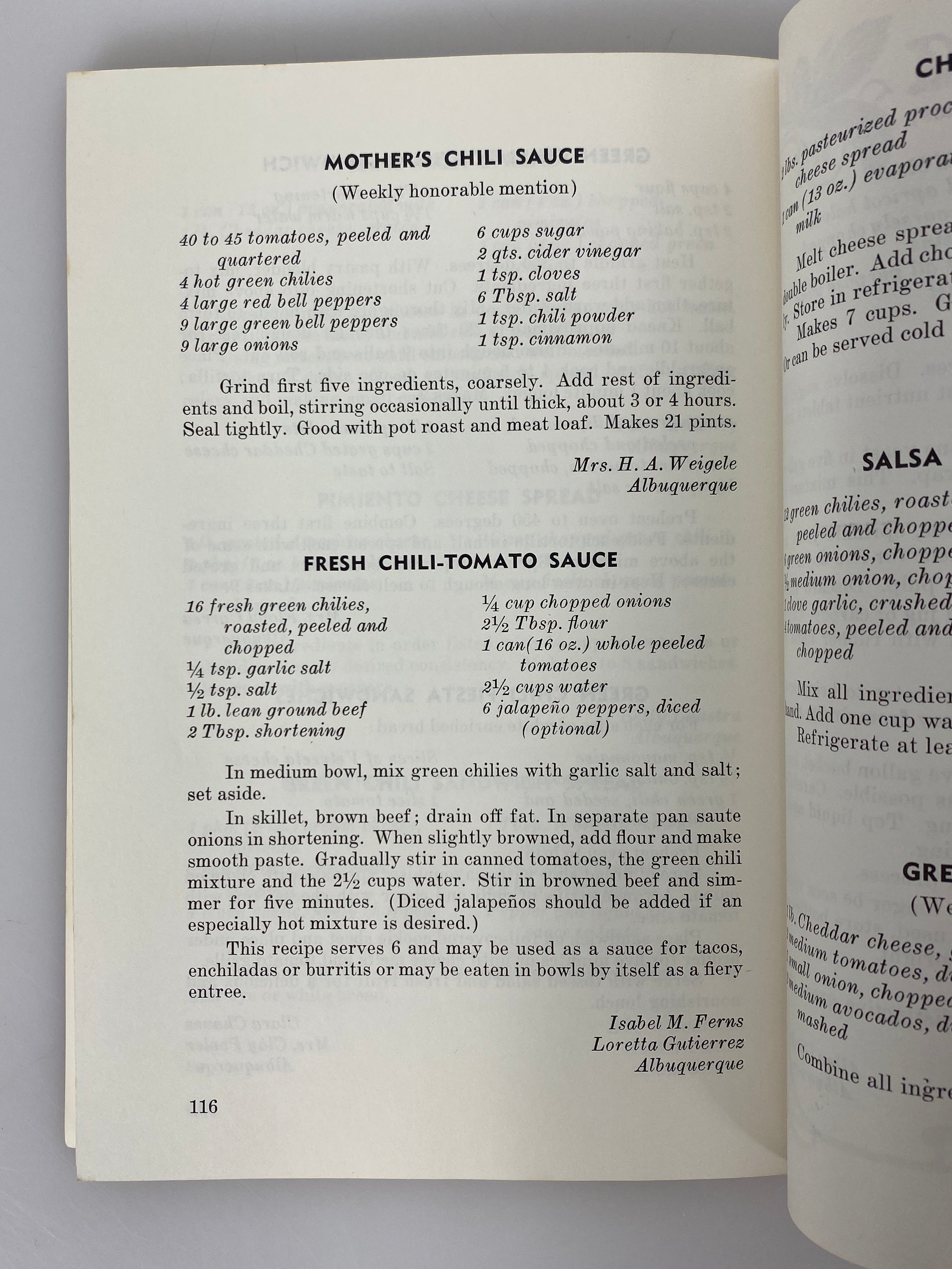 Lot of 3 Vtg Recipe Books: Southwest/Great Green Chili/Mexican Cooking SC