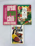 Lot of 3 Vtg Recipe Books: Southwest/Great Green Chili/Mexican Cooking SC