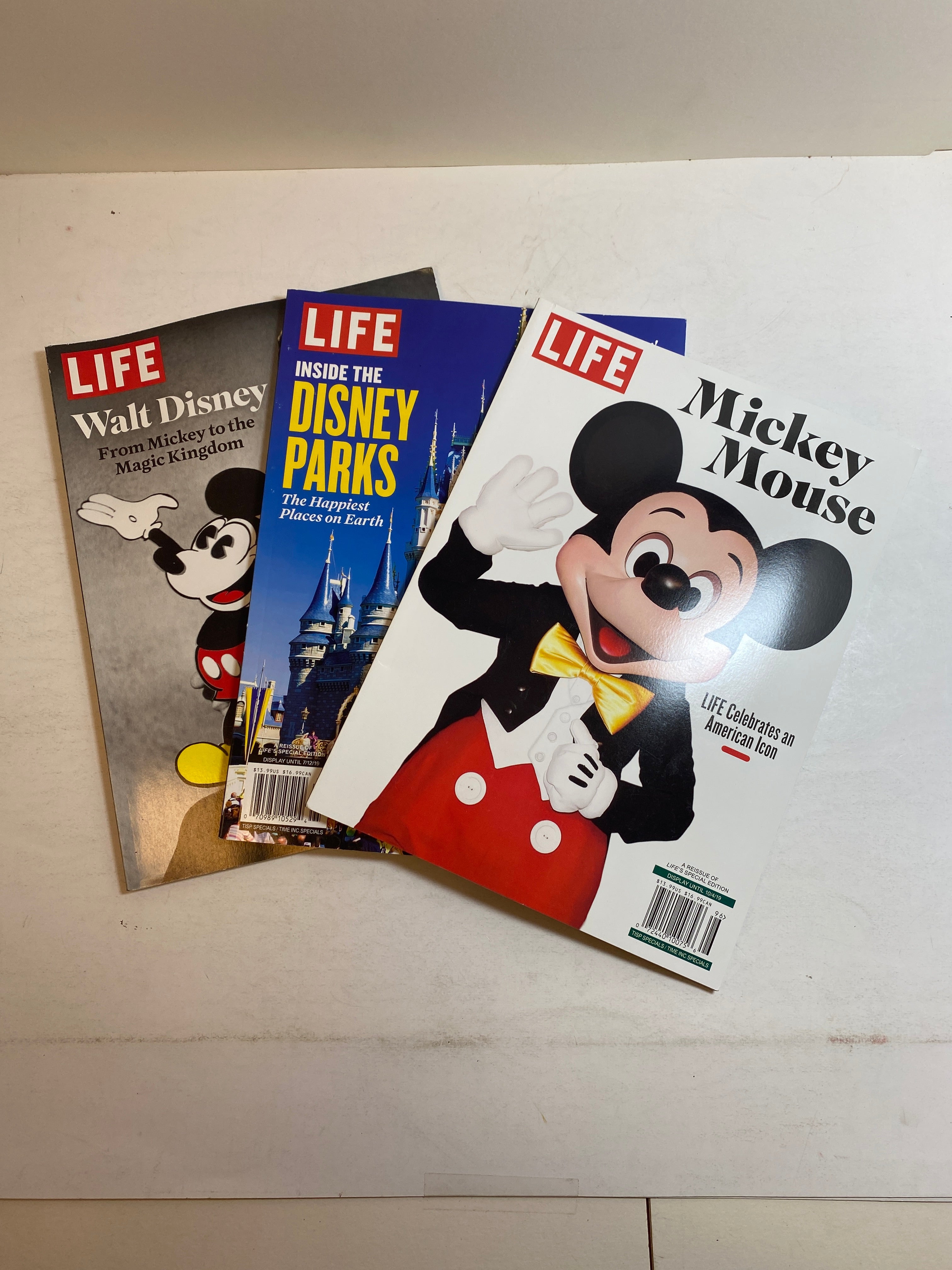 Lot of 3 Walt Disney Life Special Edition Magazines 2019