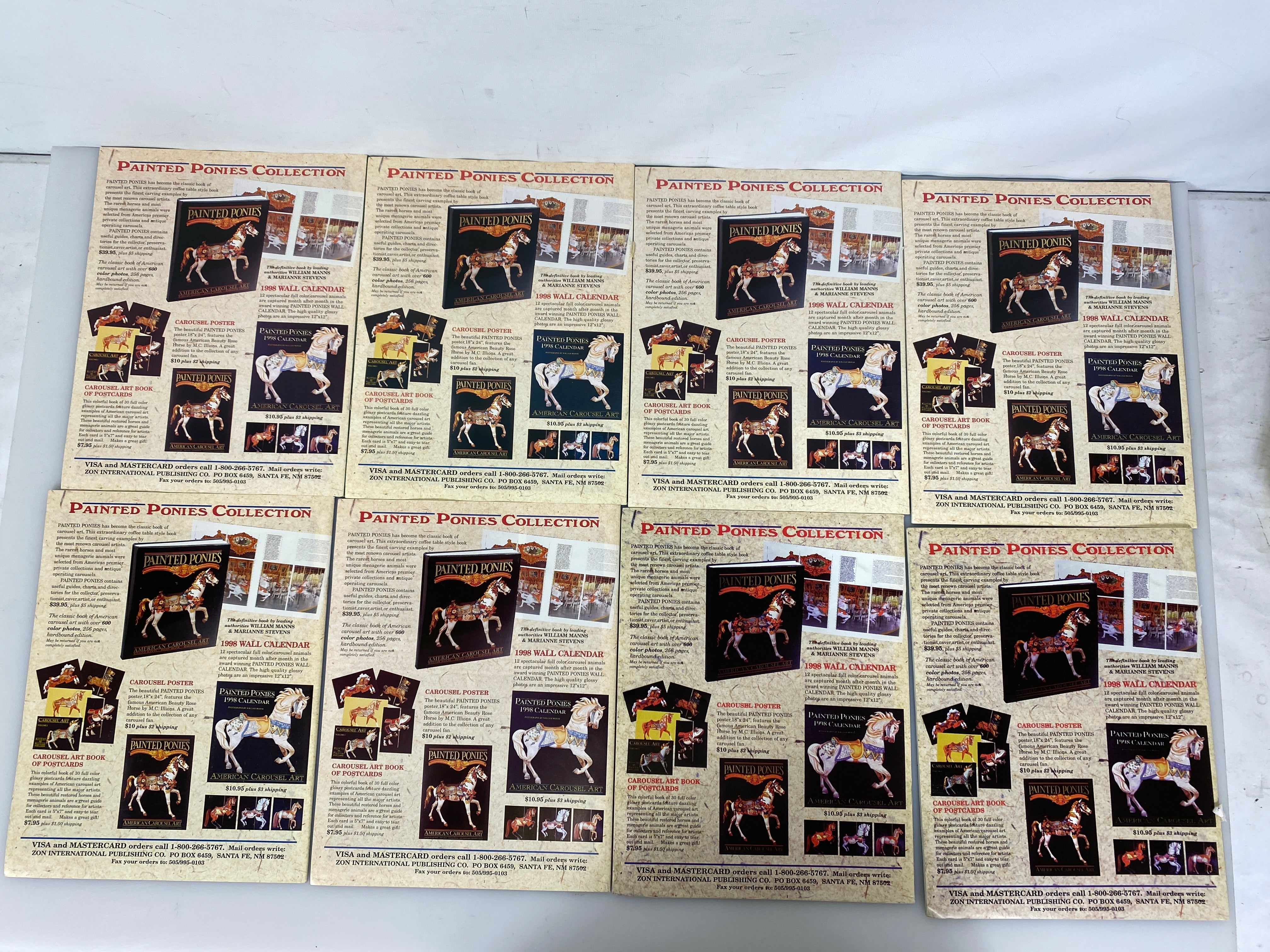 Lot of 34 Carousel Trader and News Bulletin/Magazine 1996-2001