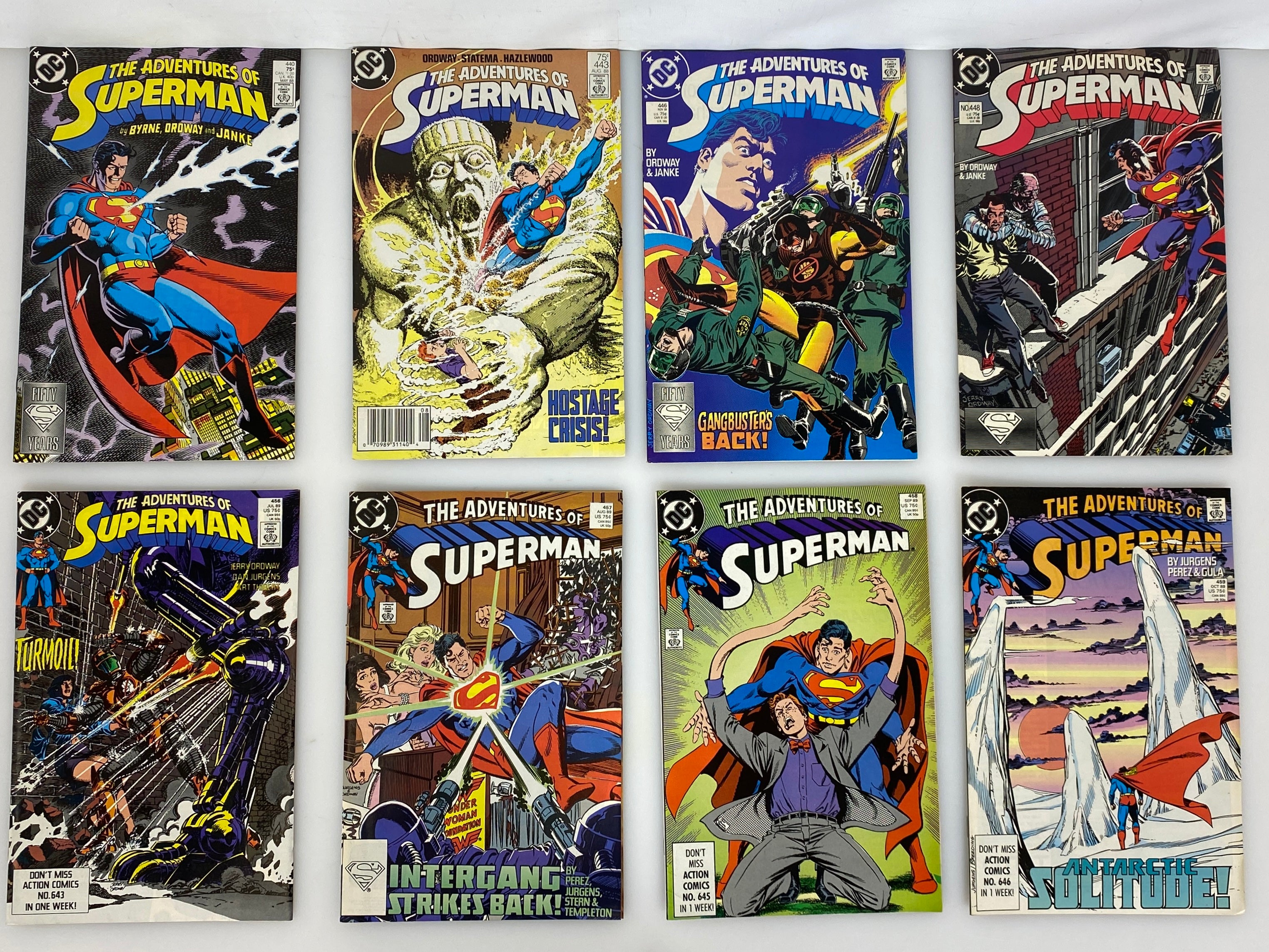 Lot of 34 The Adventures of Superman 1987-1995