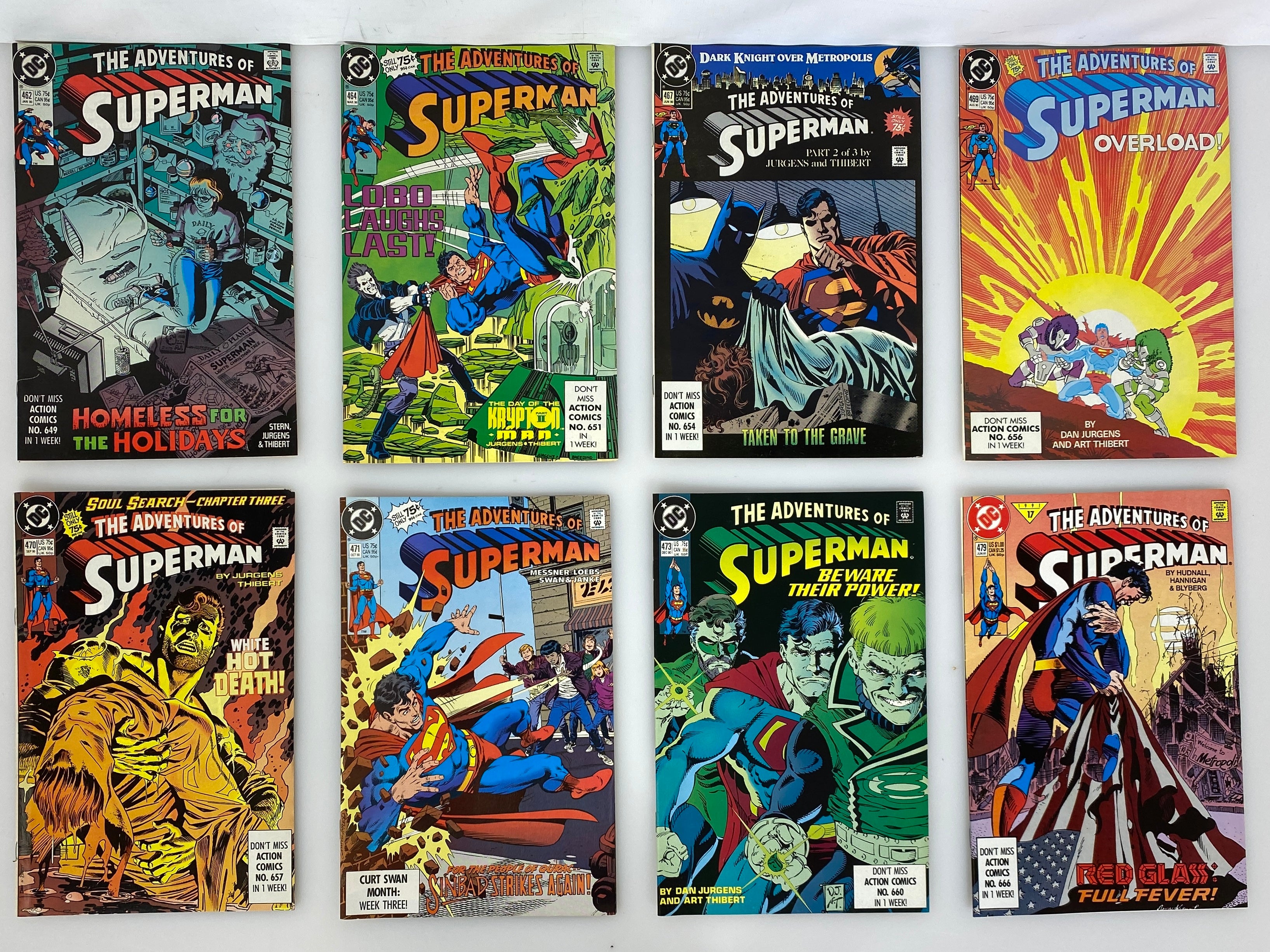 Lot of 34 The Adventures of Superman 1987-1995