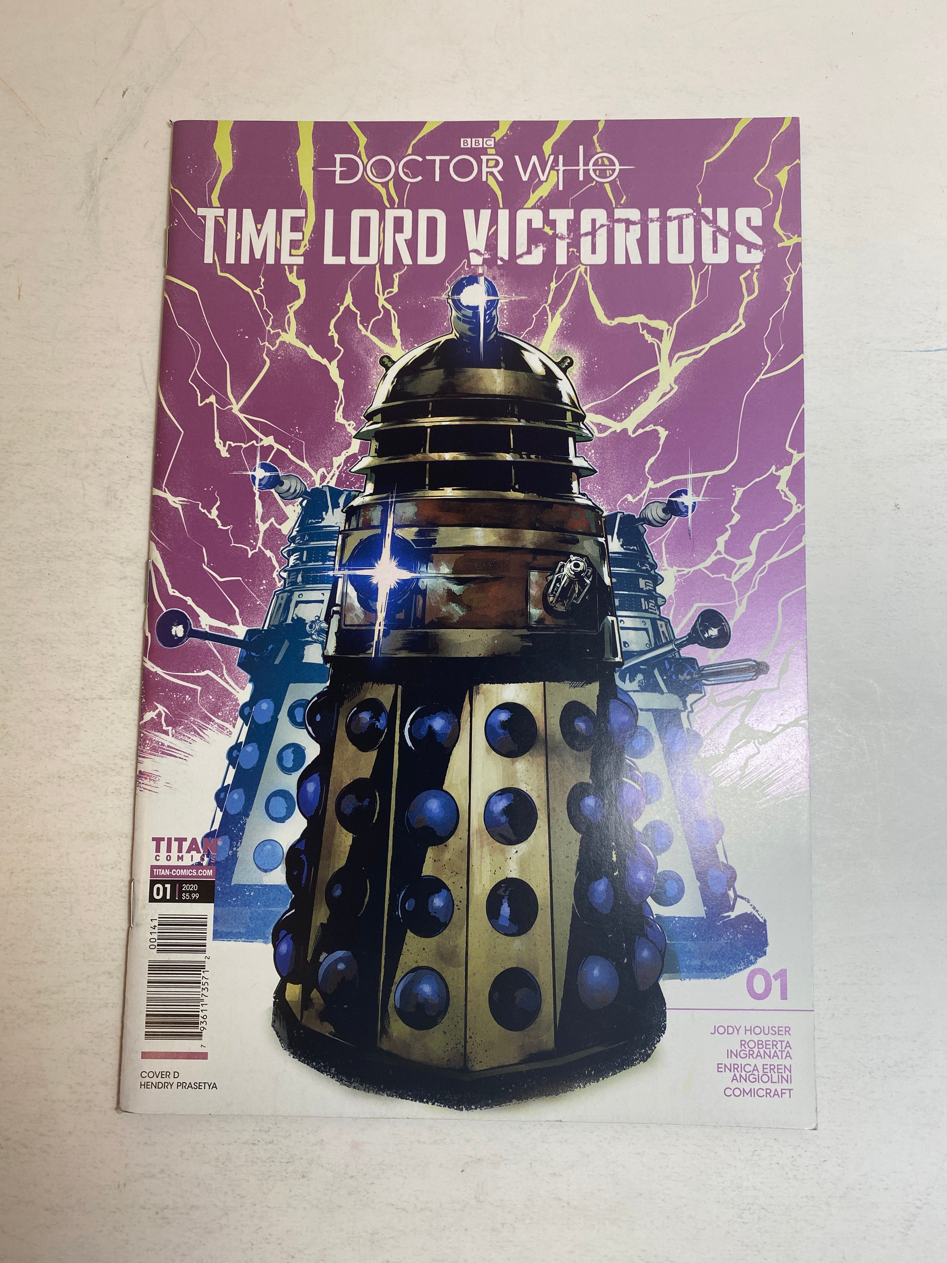 Lot of 4 BBC Dr. Who Titan Comics 2020-2021