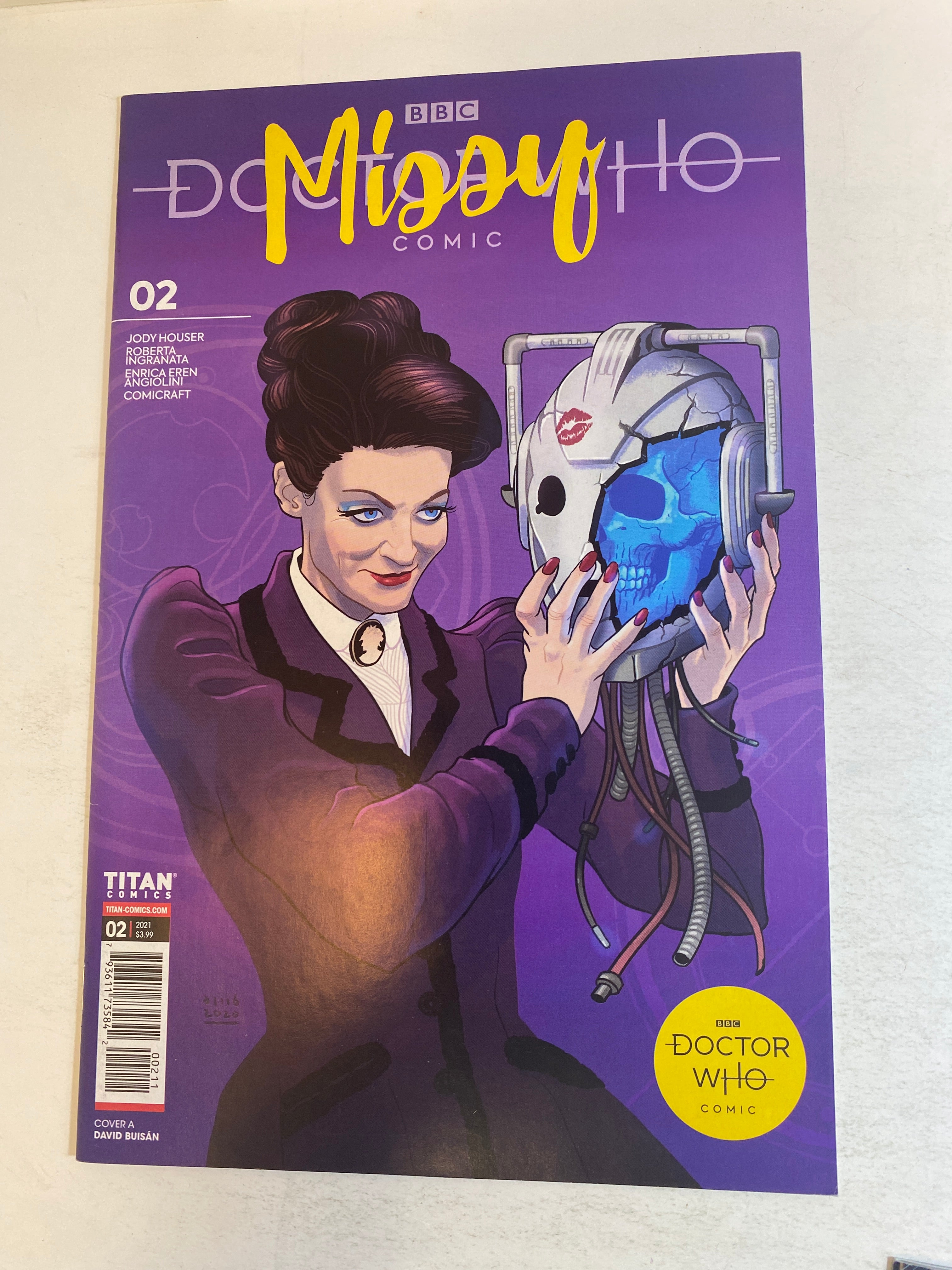 Lot of 4 BBC Dr. Who Titan Comics 2020-2021