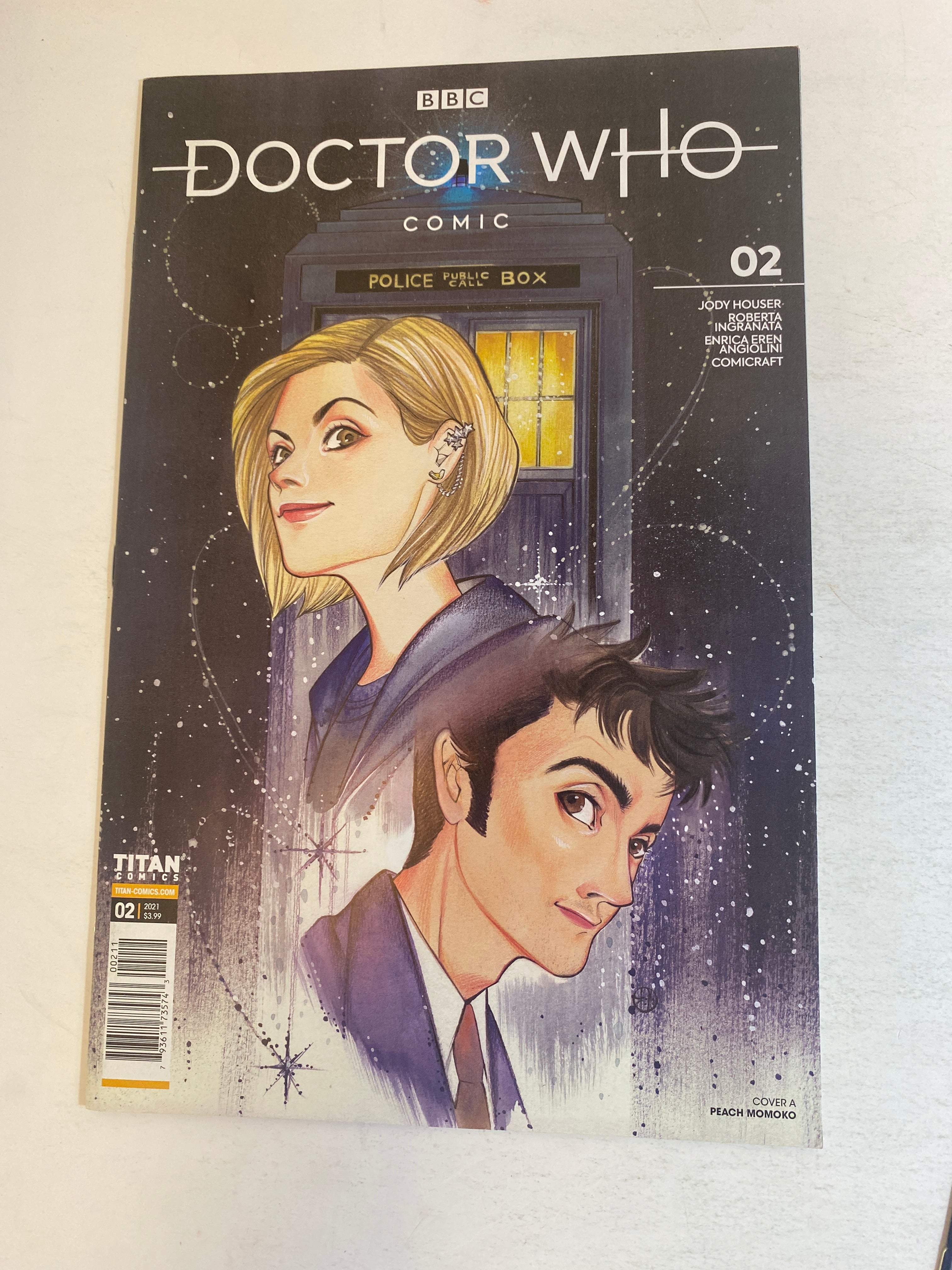 Lot of 4 BBC Dr. Who Titan Comics 2020-2021
