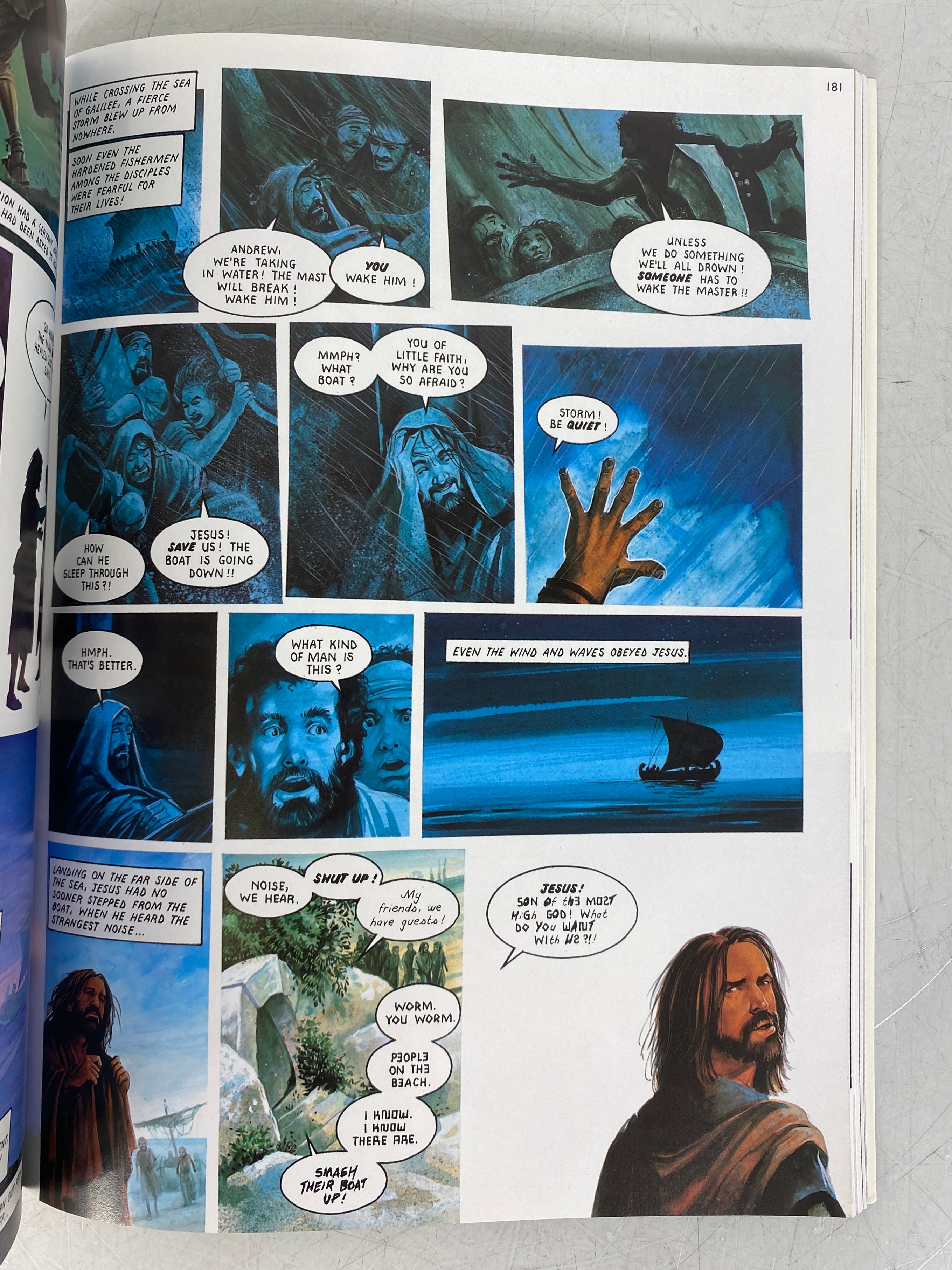 Lot of 4 Bible Themed Graphic Novels