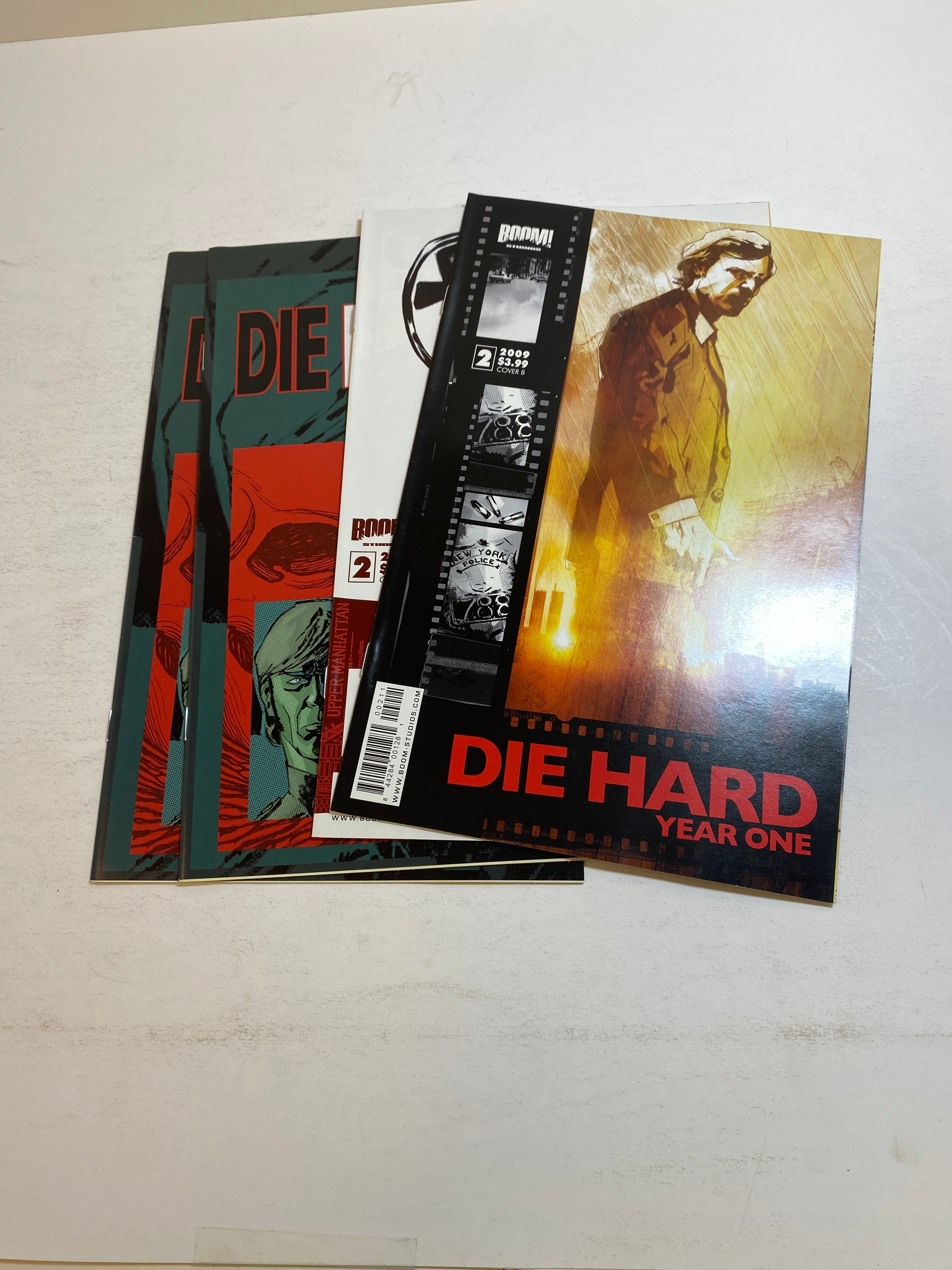 Lot of 4 Die Hard Year 1 Comics Boom Studios 2009