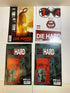 Lot of 4 Die Hard Year 1 Comics Boom Studios 2009