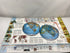 Lot of 4 Double Sided Nat Geo Millennium in Maps 1998-1999