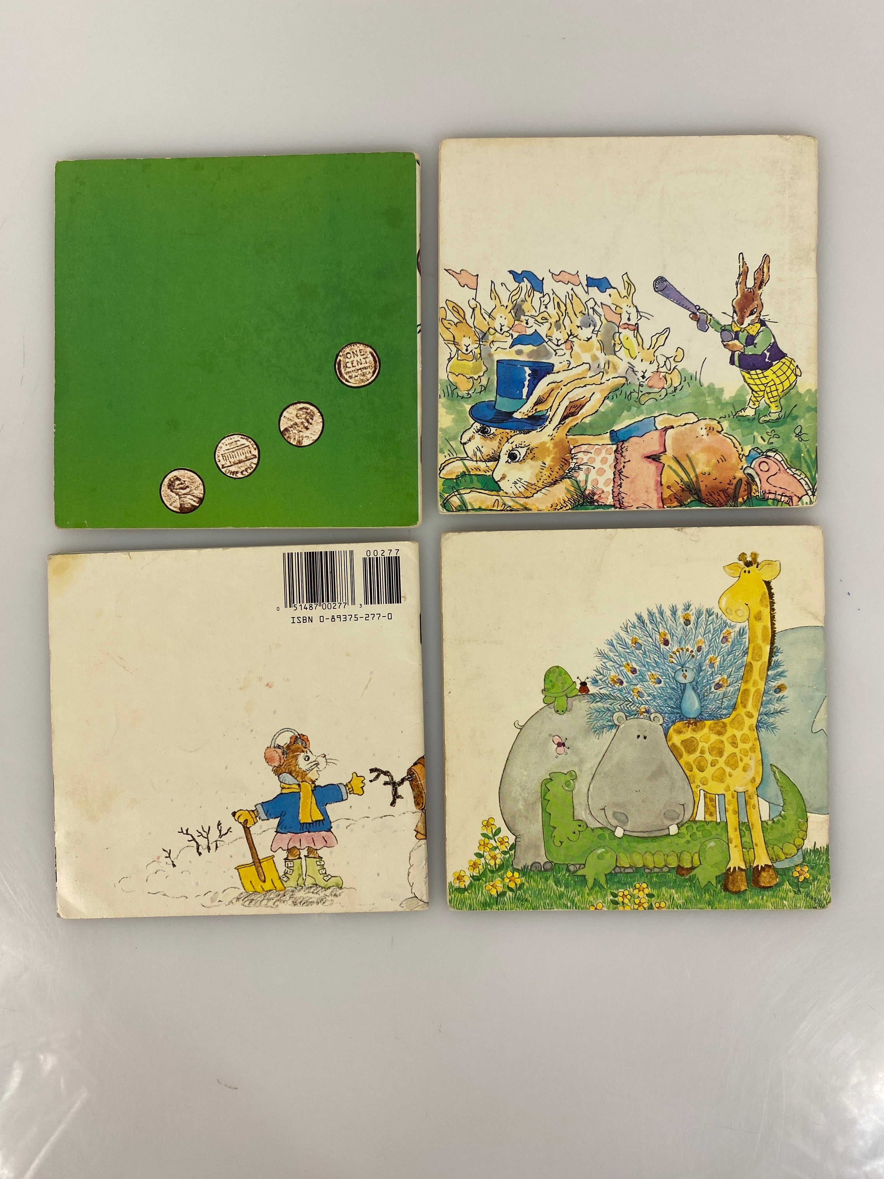 Lot of 4 First Start Easy Reader children's books SC 1970-1980