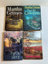 Lot of 4 Hardcover Martha Grimes Mysteries HCDJ