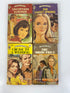 Lot of 4 Harlequin Romance vintage paperbacks 1972-1974