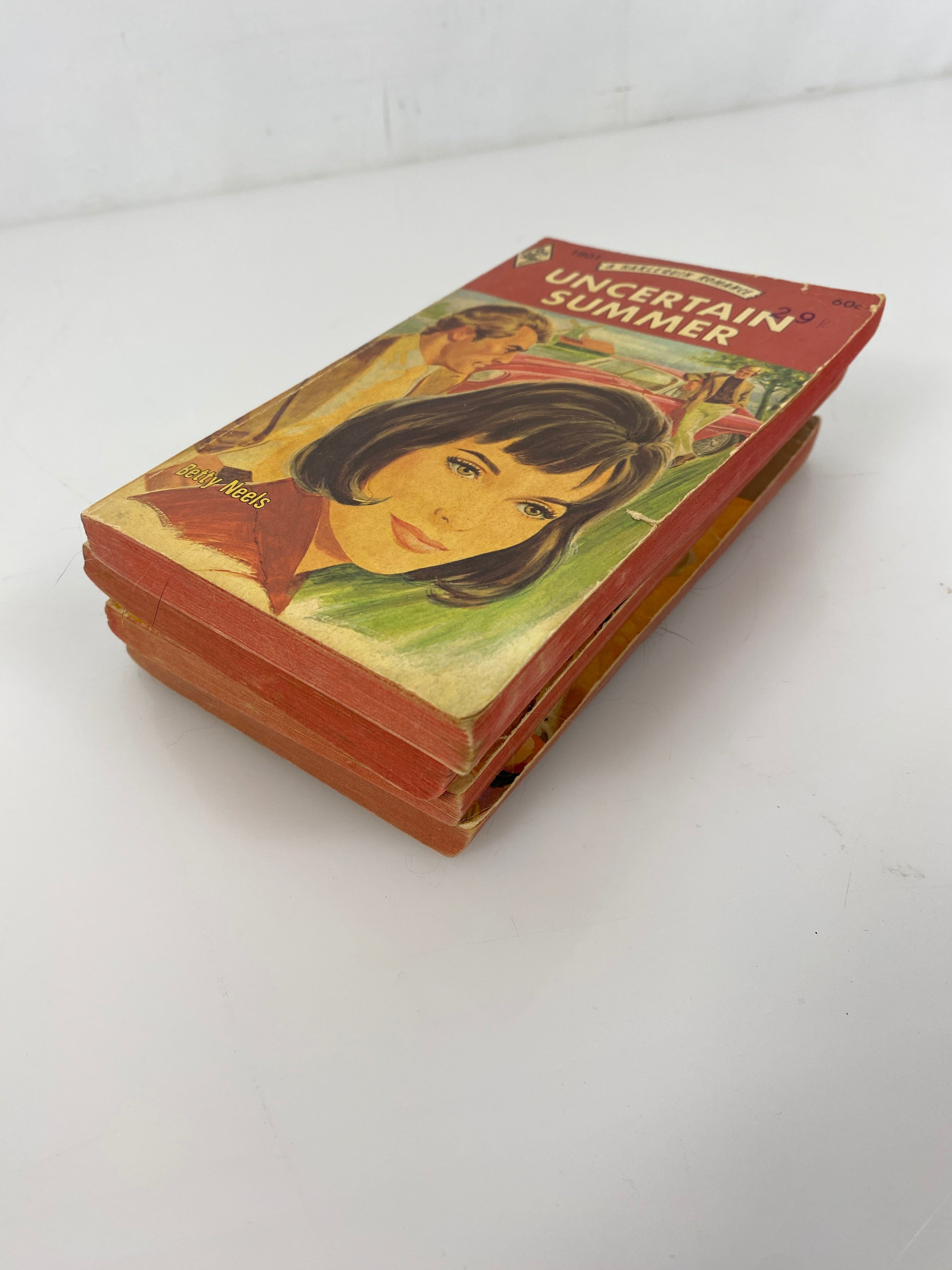 Lot of 4 Harlequin Romance vintage paperbacks 1972-1974