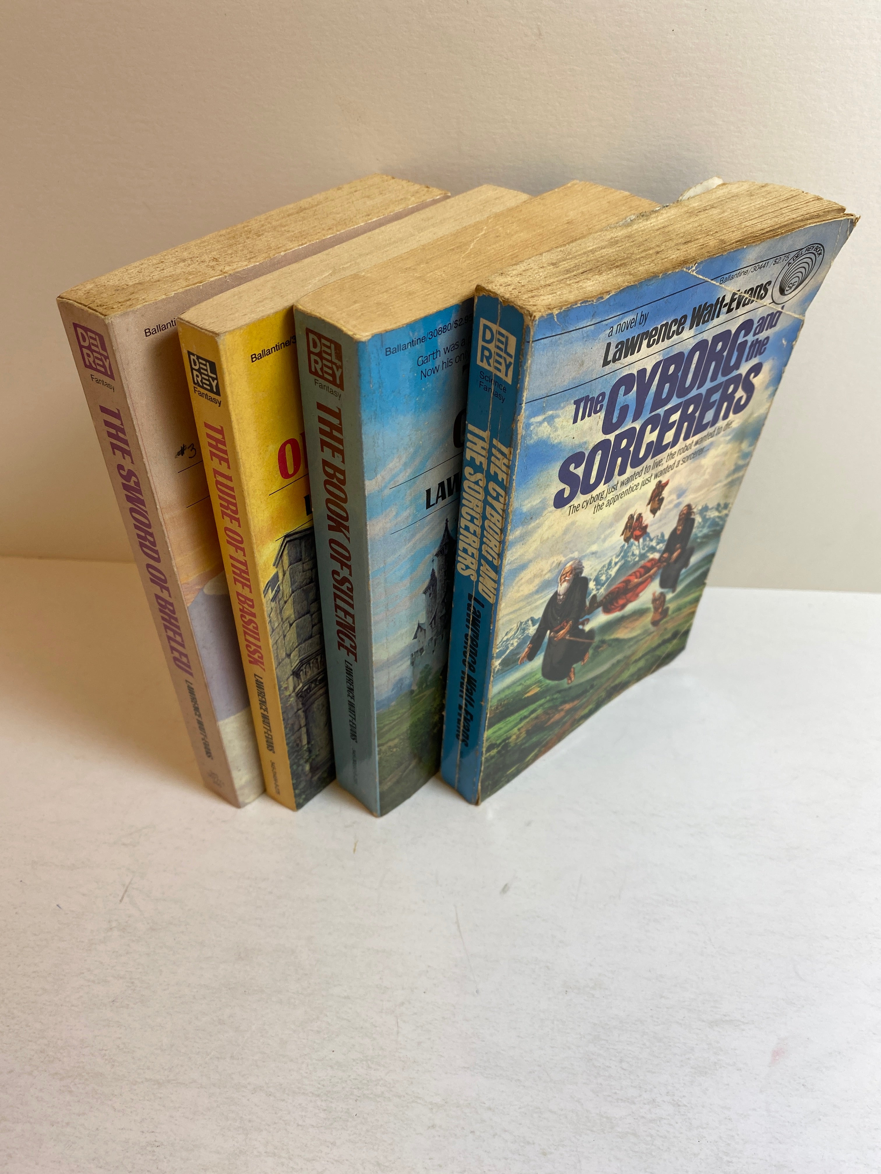 Lot of 4 Lawrence Watt-Evans Sci-Fi paperbacks 1980-1984