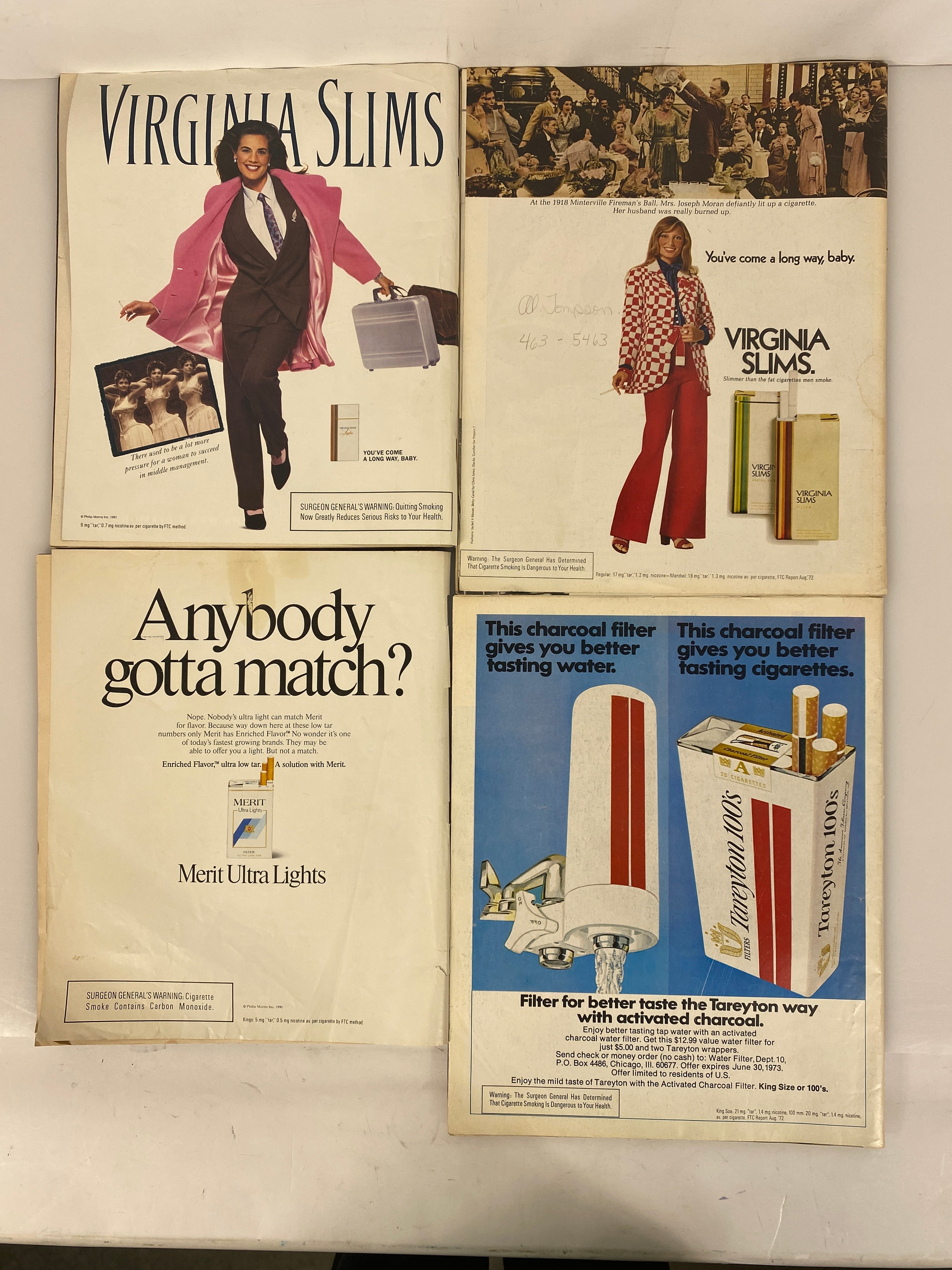 Lot of 4 Life Magazines 1972, 1972, 1990, 1991.