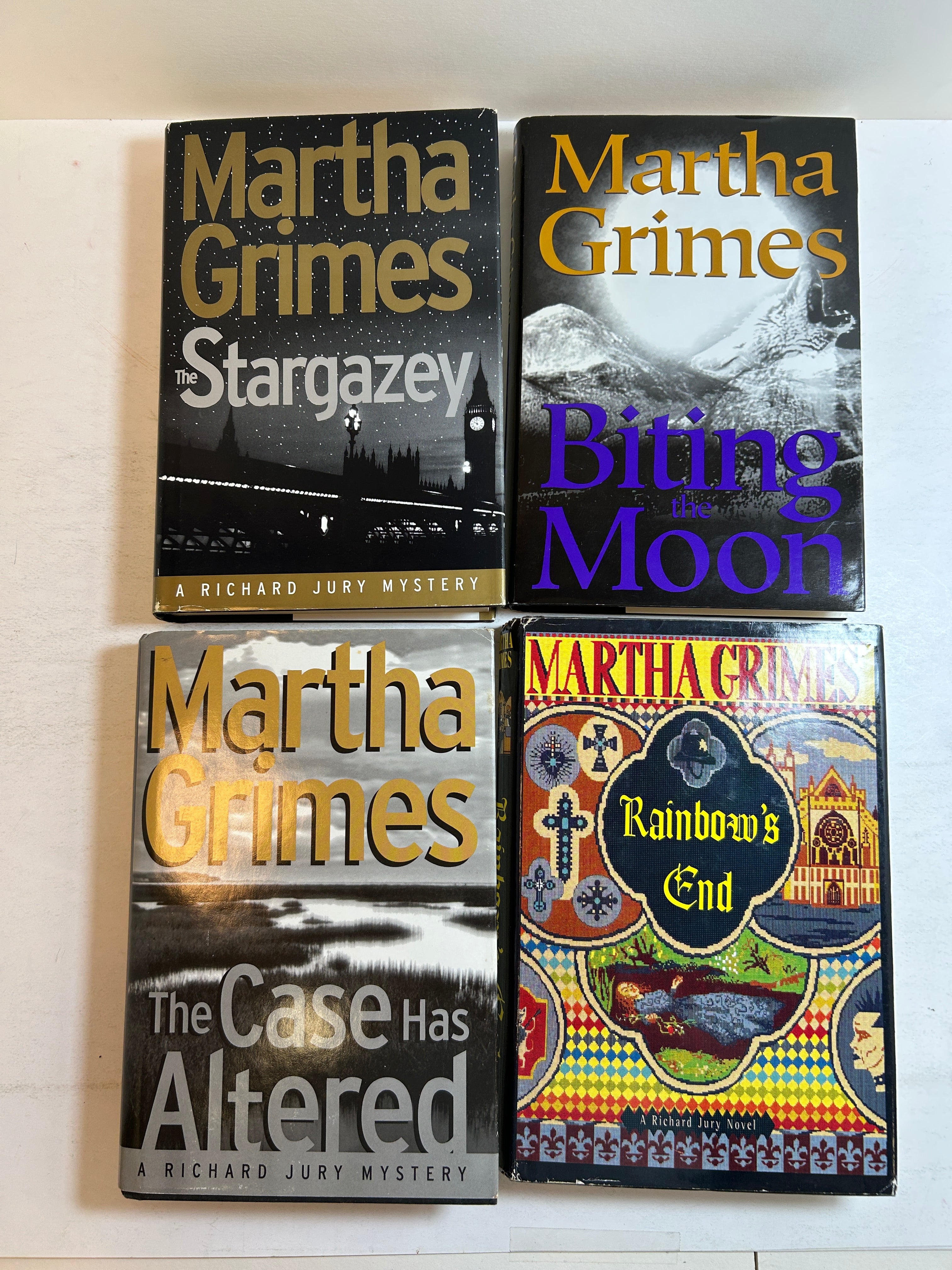 Lot of 4 Martha Grimes Mysteries Holt/Knopf HC DJ