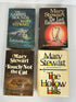 Lot of 4  Mary Stewart Book Club Editions HCDJ