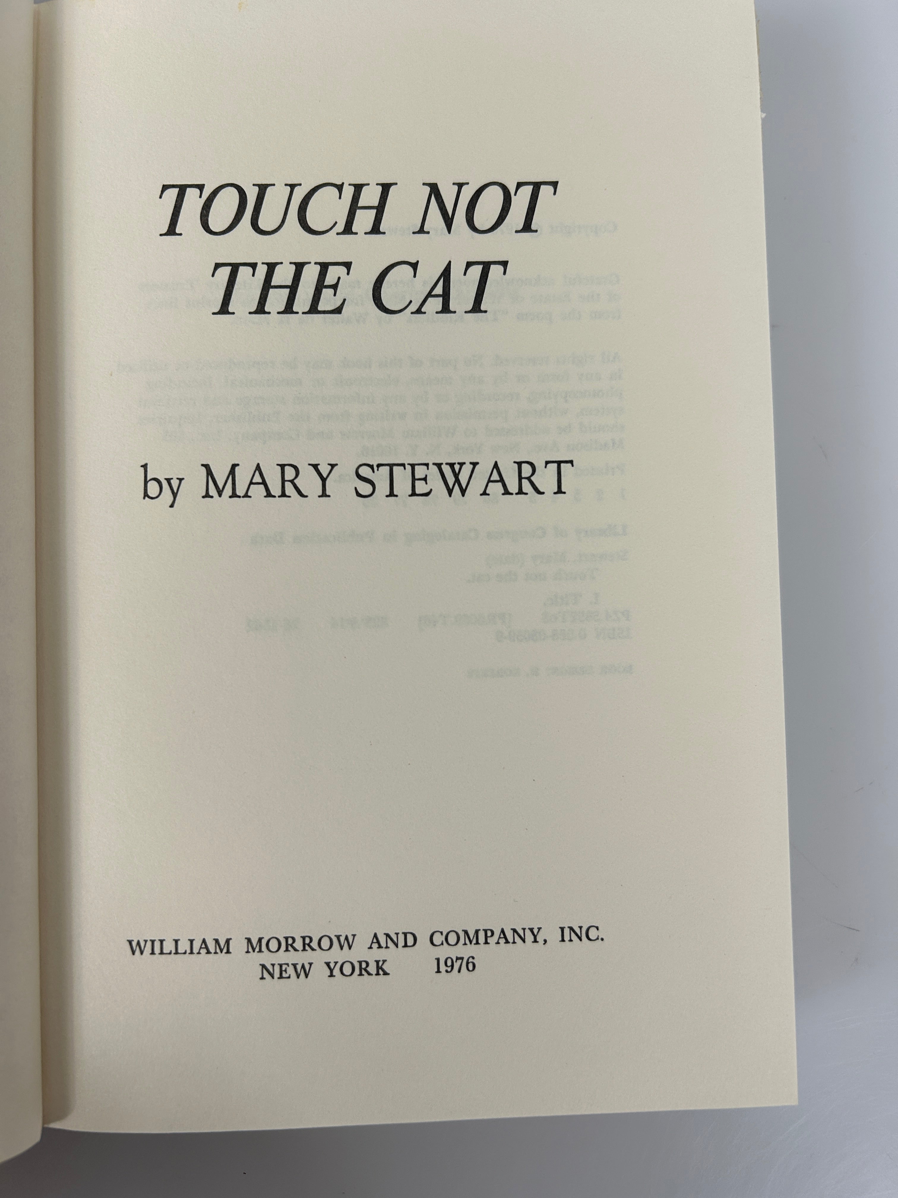 Lot of 4  Mary Stewart Book Club Editions HCDJ