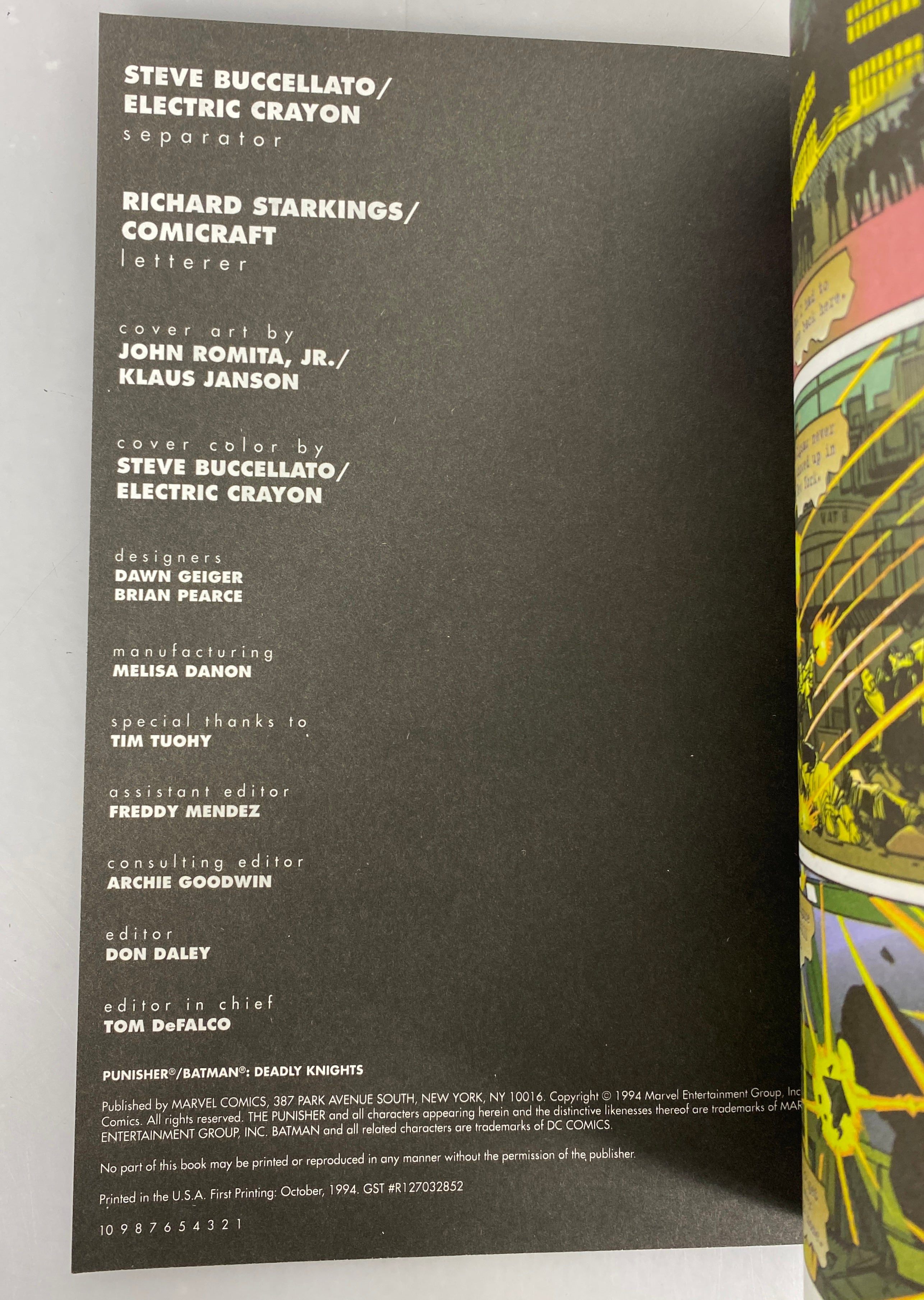 Lot of 4 Punisher Graphic Novels (Marvel) SC