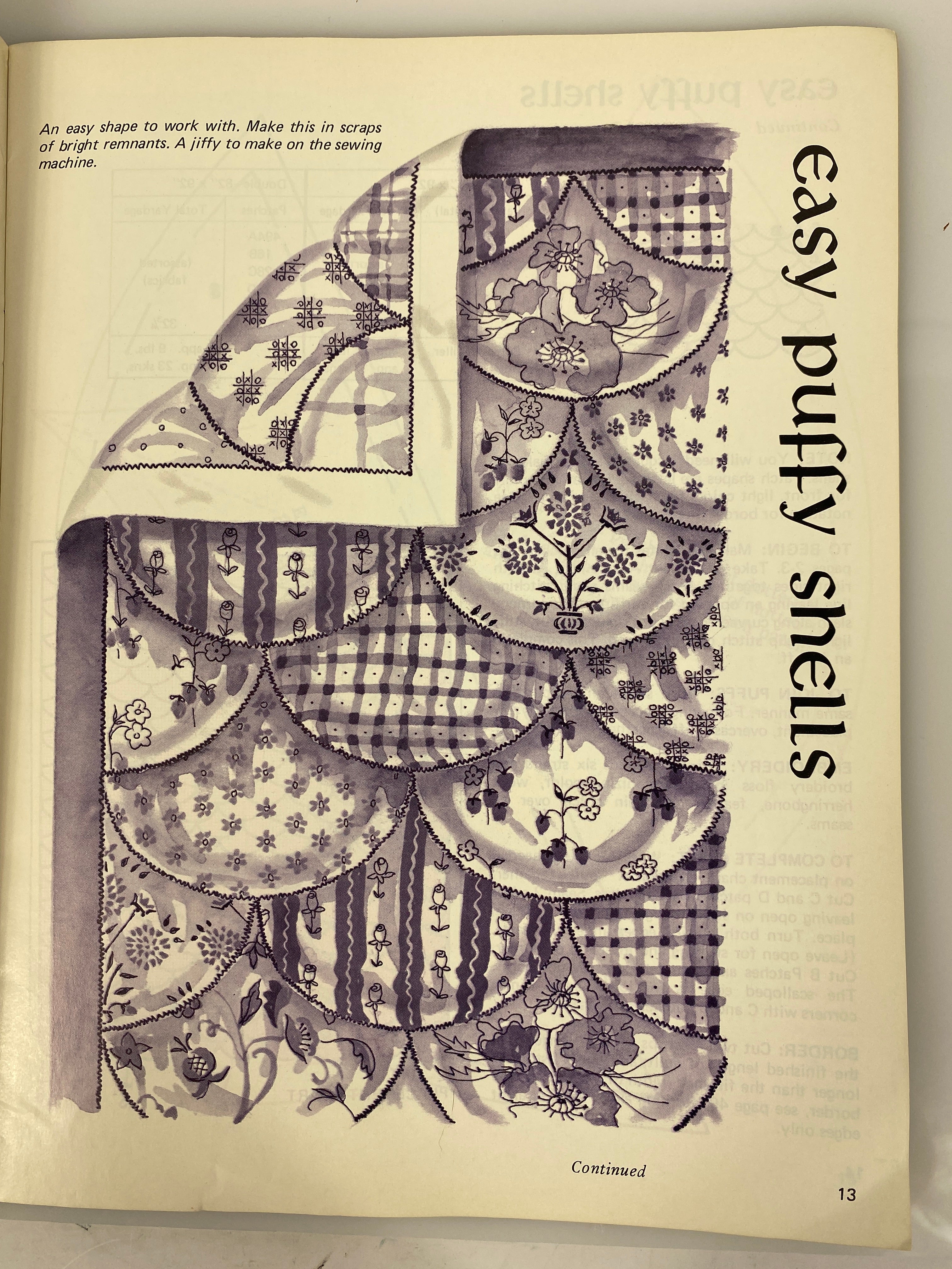 Lot of 4 Quilting Magazines 1976-1991