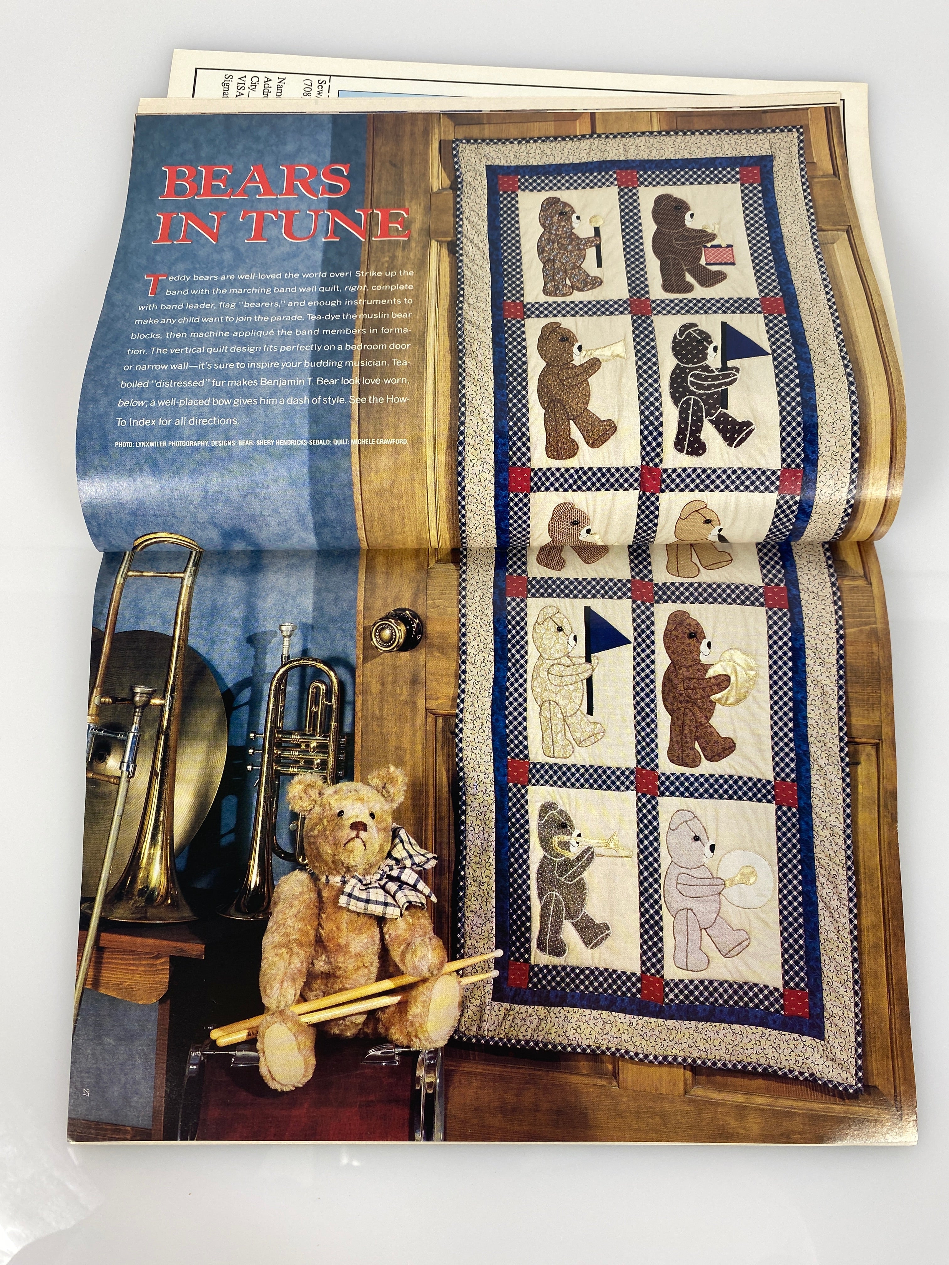 Lot of 4 Quilting Magazines 1976-1991